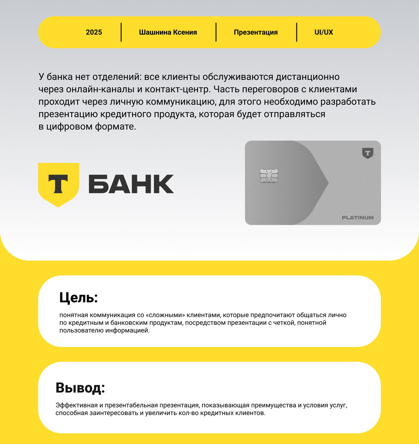 Презентация для Т-банка — Изображение №1 — Интерфейсы, Маркетинг на Dprofile