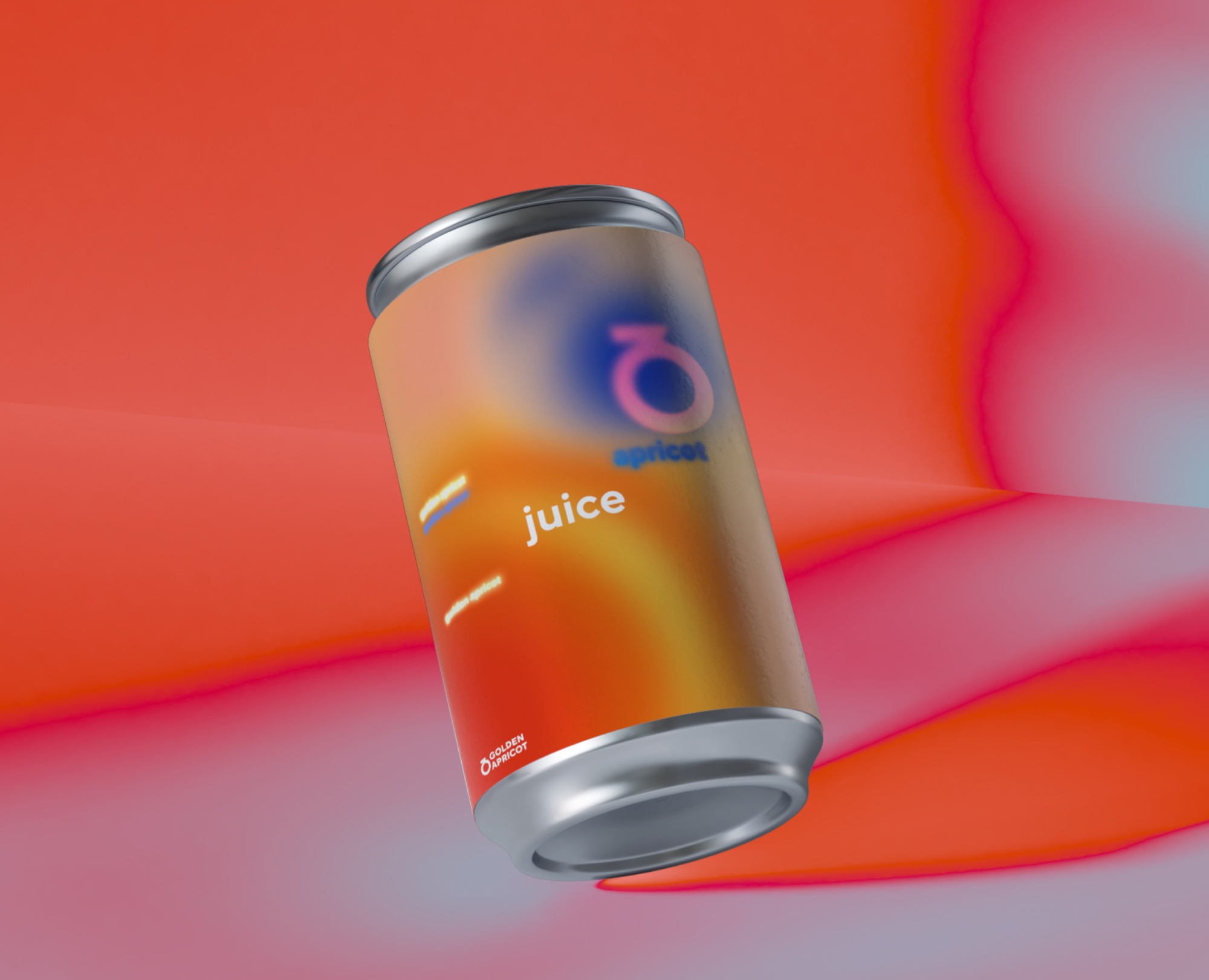 моушн айдентика Golden Apricot на Dprofile