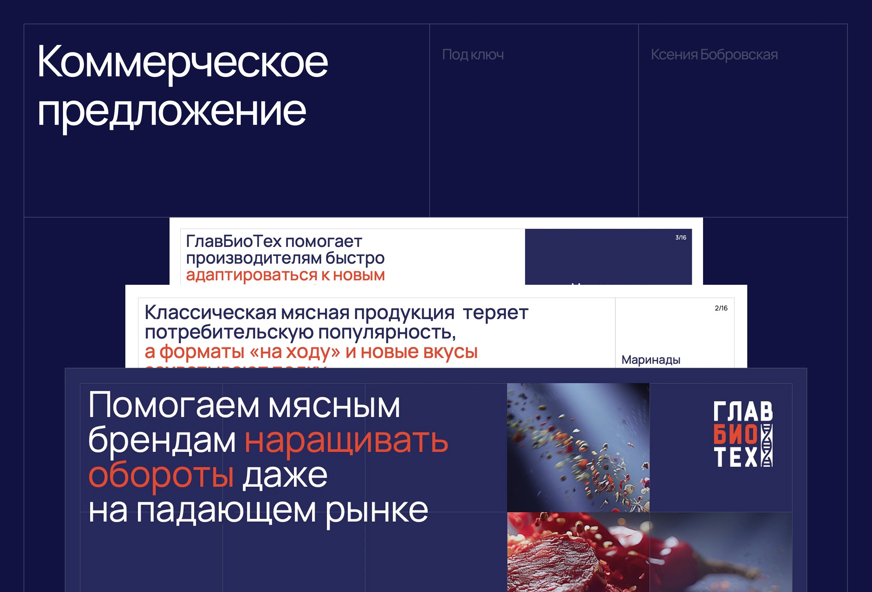 Коммерческое предложение | Дизайн презентации — Изображение №1 — Маркетинг на Dprofile