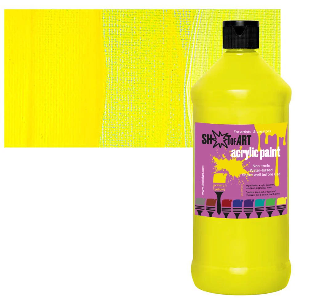 Дизайн этикеток акриловых красок для бренда Shot of Art — Изображение №1 — Интерфейсы, Промдизайн на Dprofile