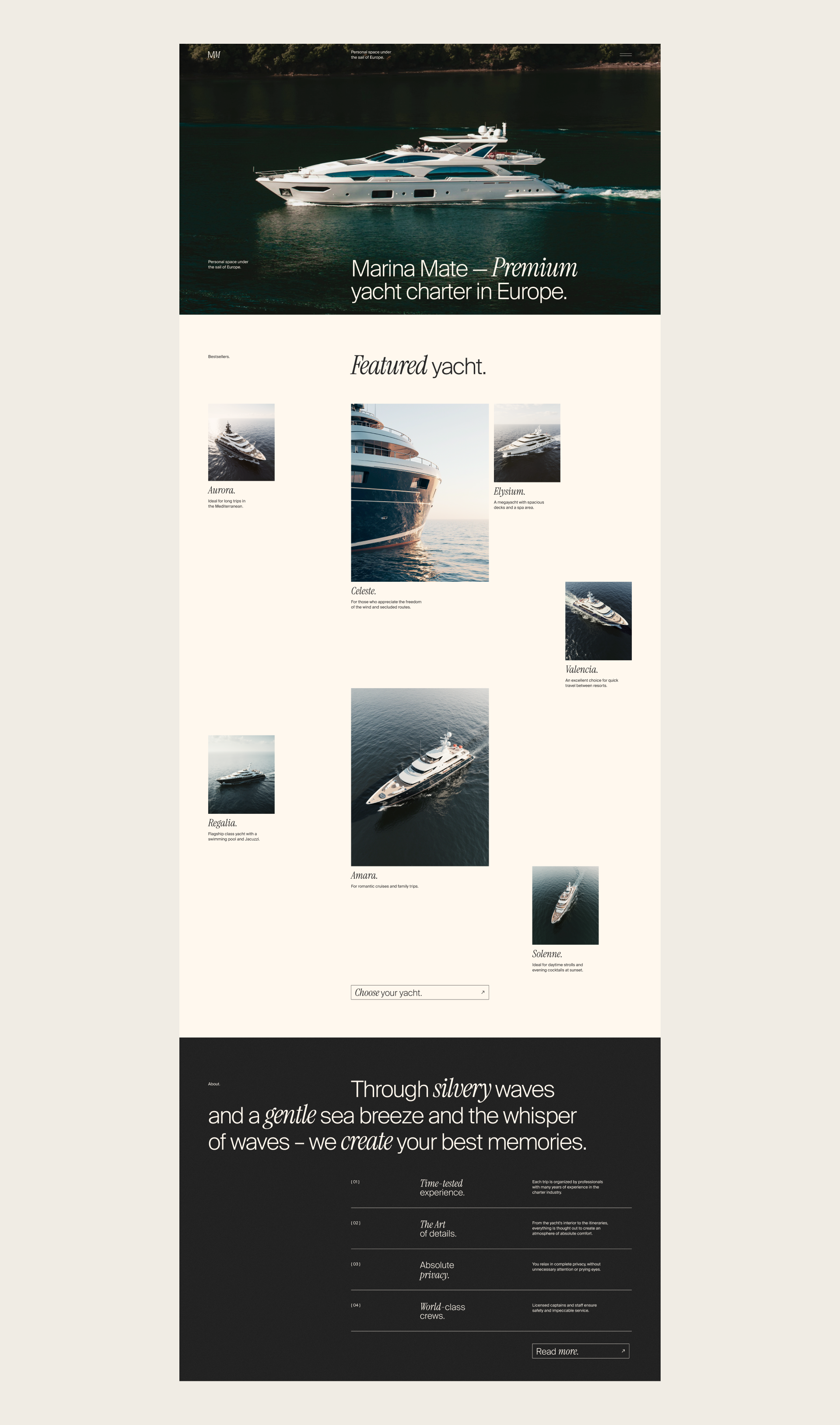 Marina Mate. — Изображение №3 — Интерфейсы на Dprofile