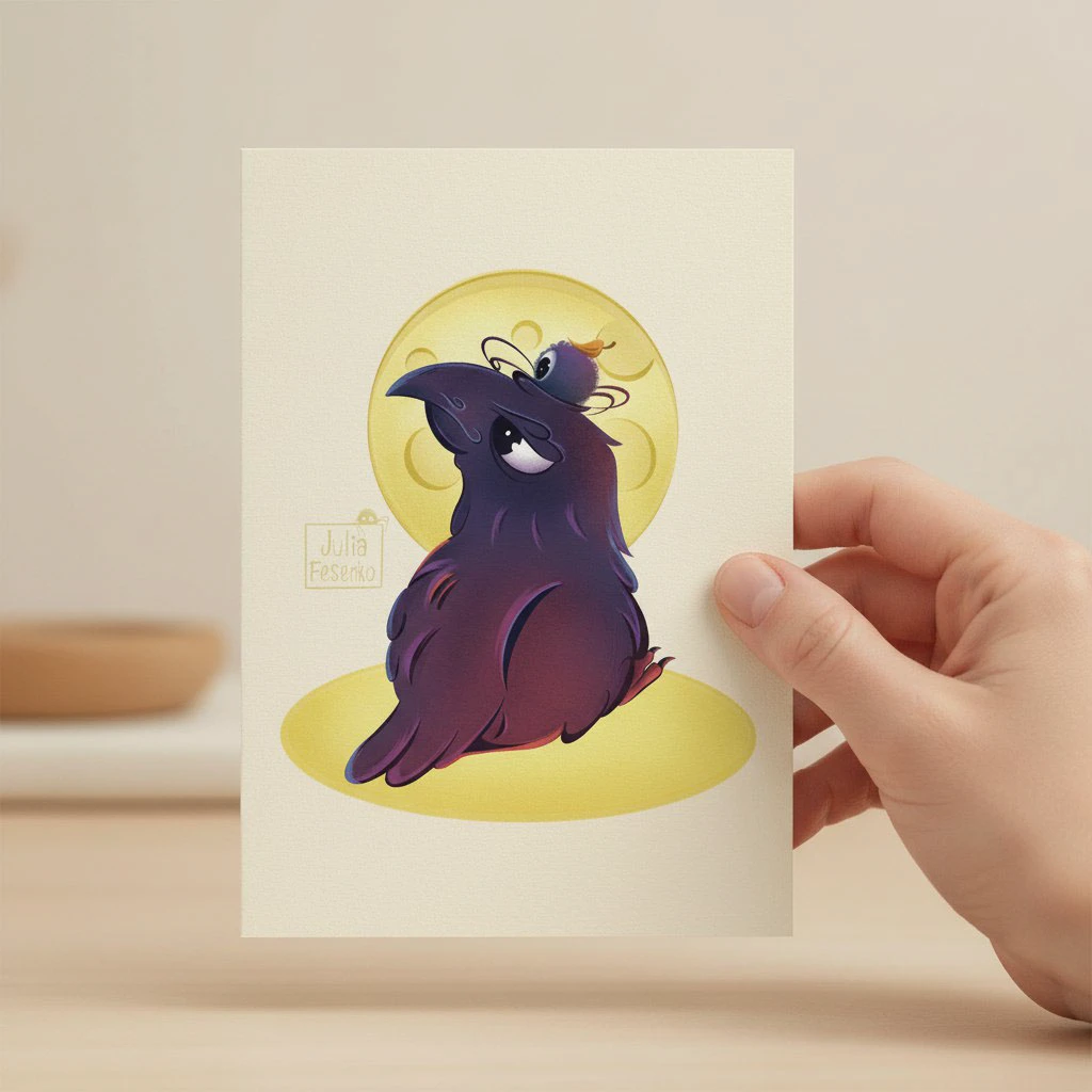 Ворон — Изображение №1 — Иллюстрация на Dprofile