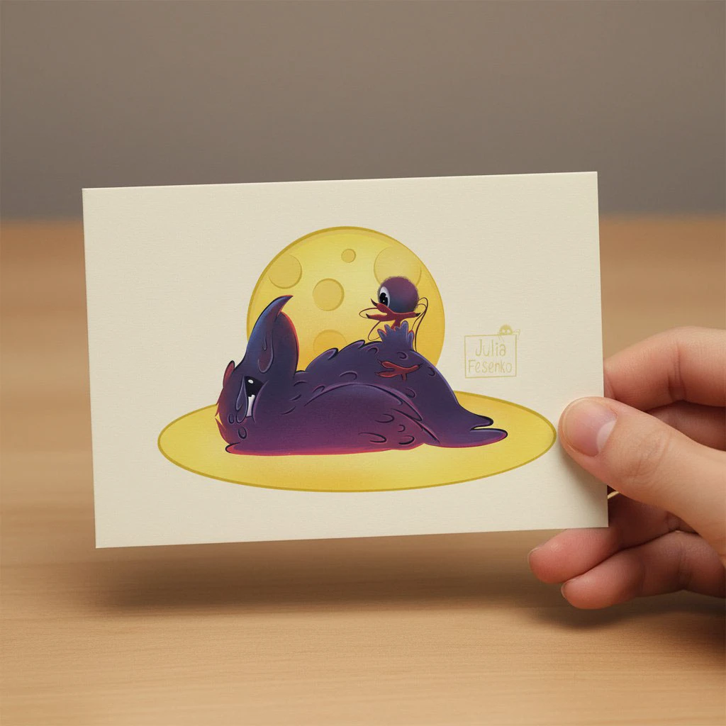 Ворон и друг — Изображение №1 — Иллюстрация на Dprofile