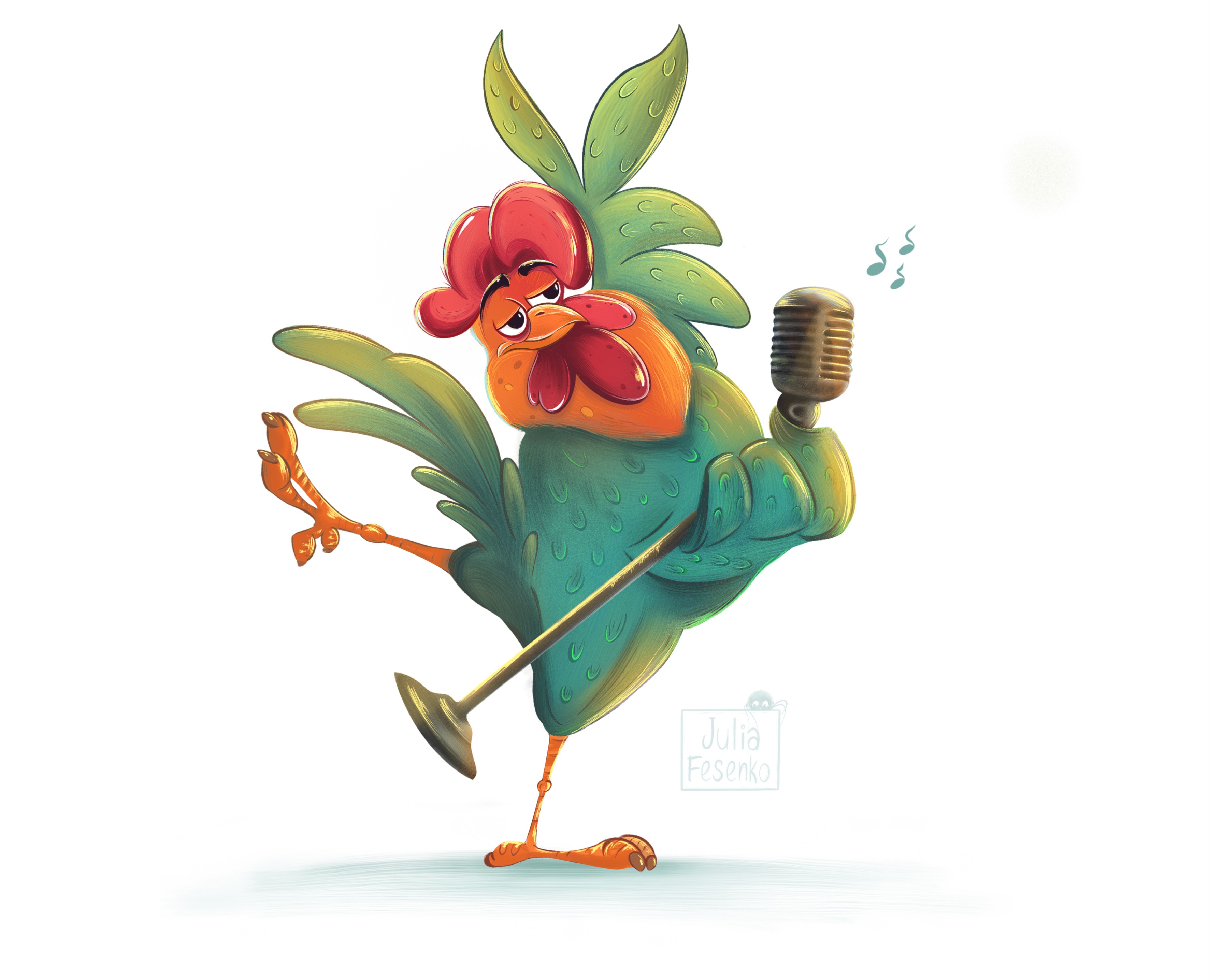 Петух Джаз на Dprofile