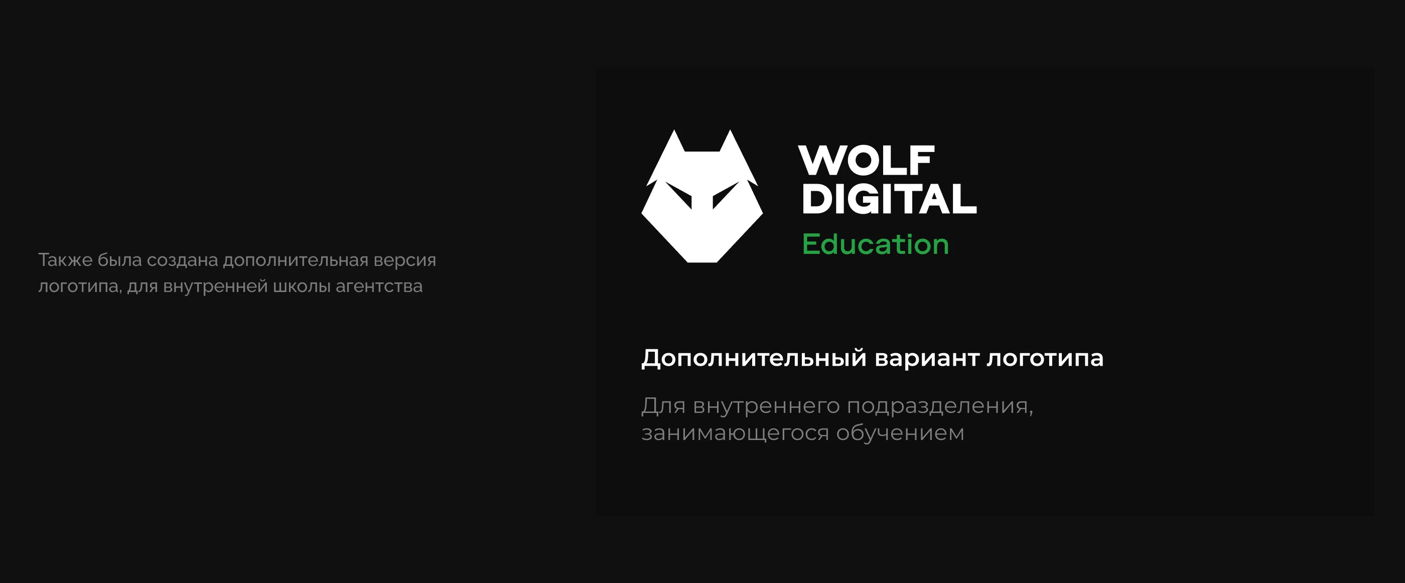 Branding for Wolf Digital Agency — Изображение №7 — Брендинг на Dprofile