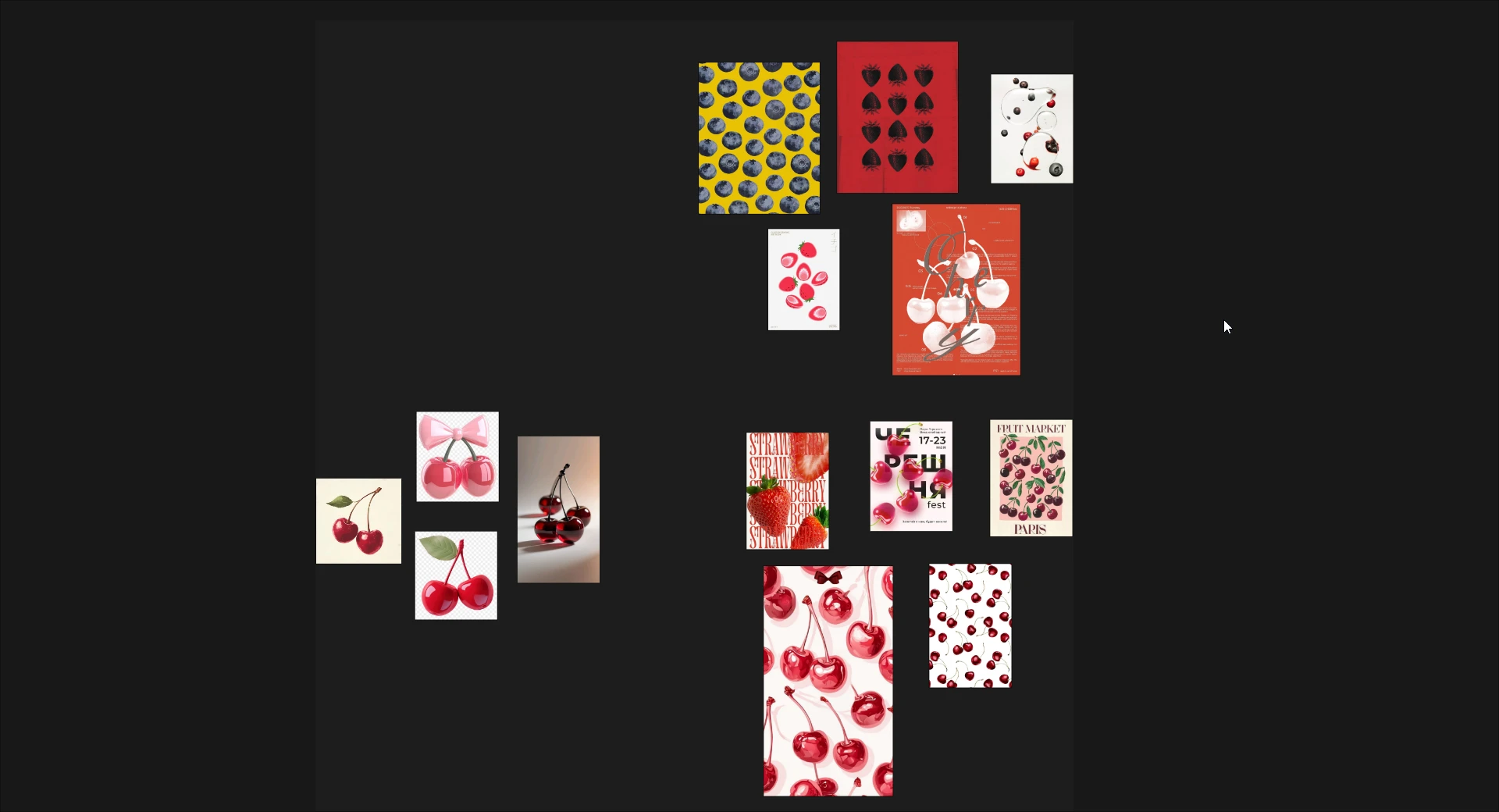 So Juicy Fruits - Cherry Poster — Изображение №2 — Графика, 3D на Dprofile