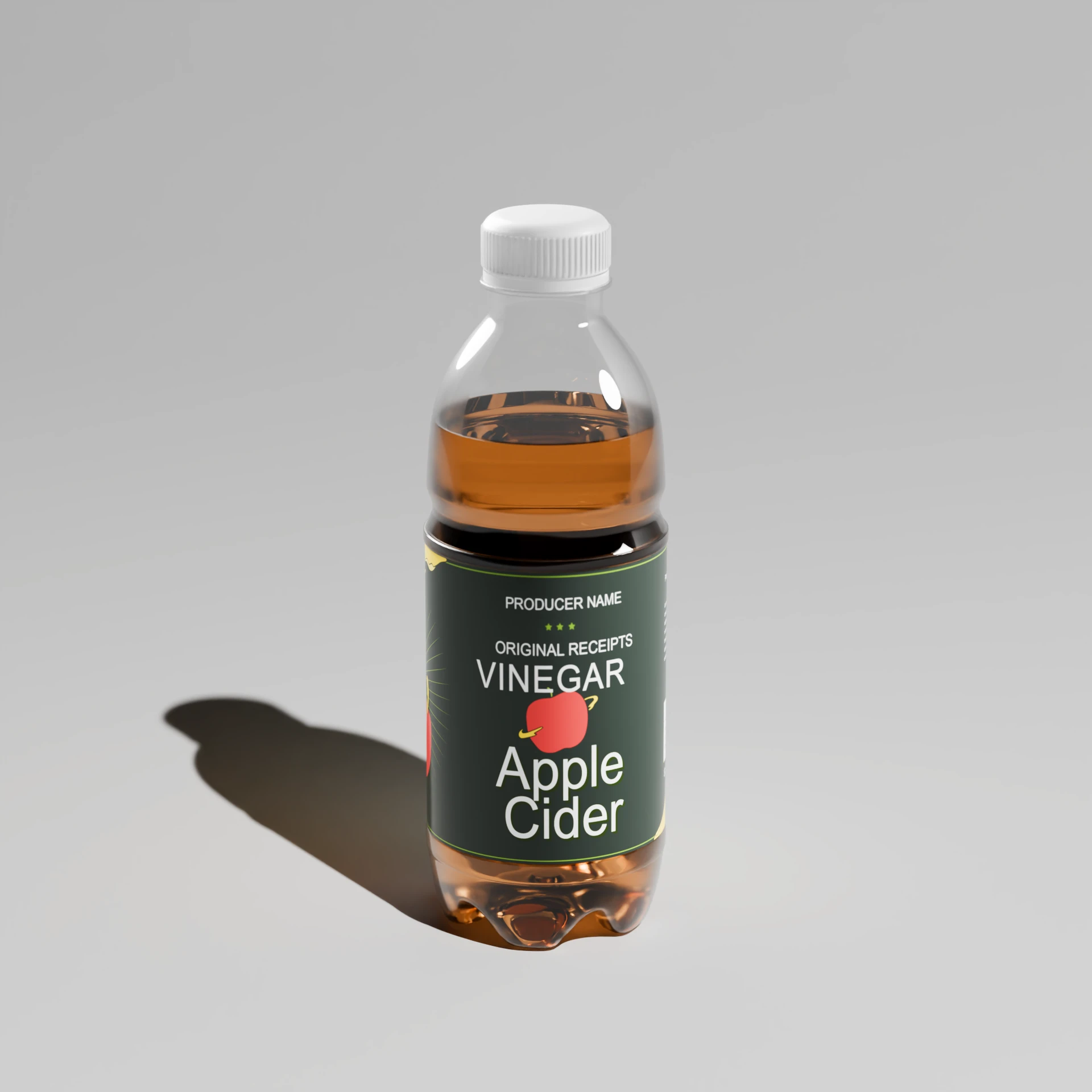 3д визуализация Яблочного Сидра — Изображение №1 — 3D на Dprofile