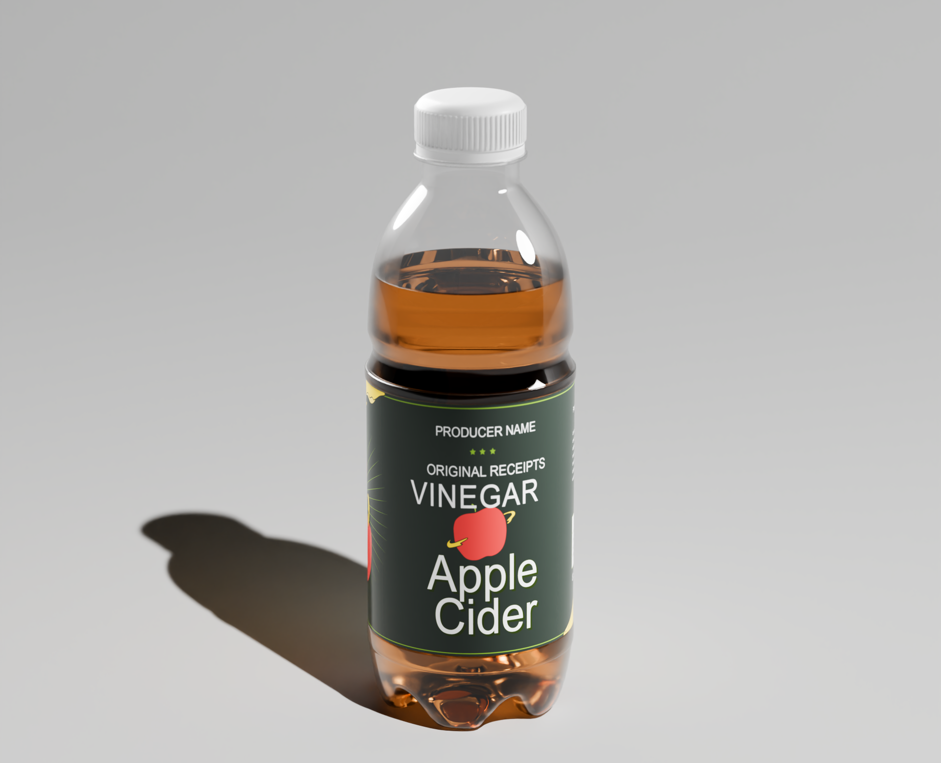 3д визуализация Яблочного Сидра на Dprofile