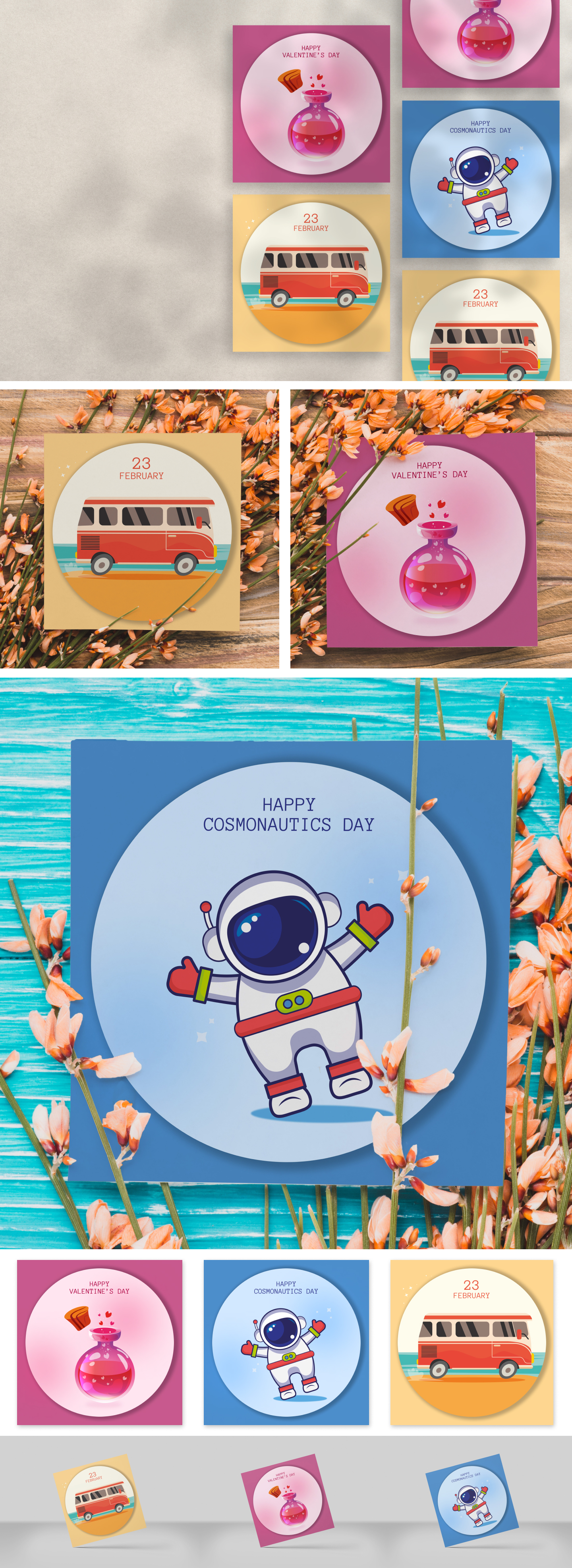 Postcards — Изображение №1 — Иллюстрация, Графика на Dprofile