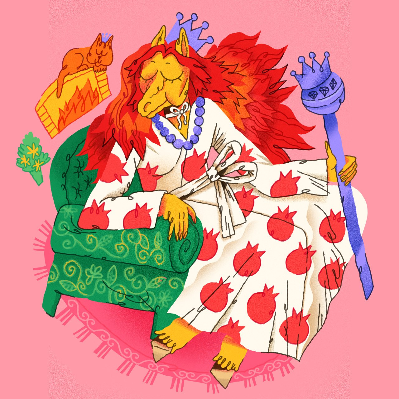 Адвент-календарь Kon' Ogon' — Изображение №12 — Интерфейсы, Иллюстрация на Dprofile