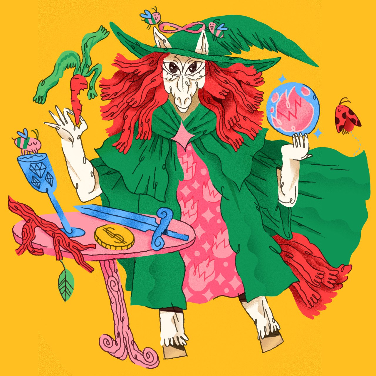 Адвент-календарь Kon' Ogon' — Изображение №13 — Интерфейсы, Иллюстрация на Dprofile