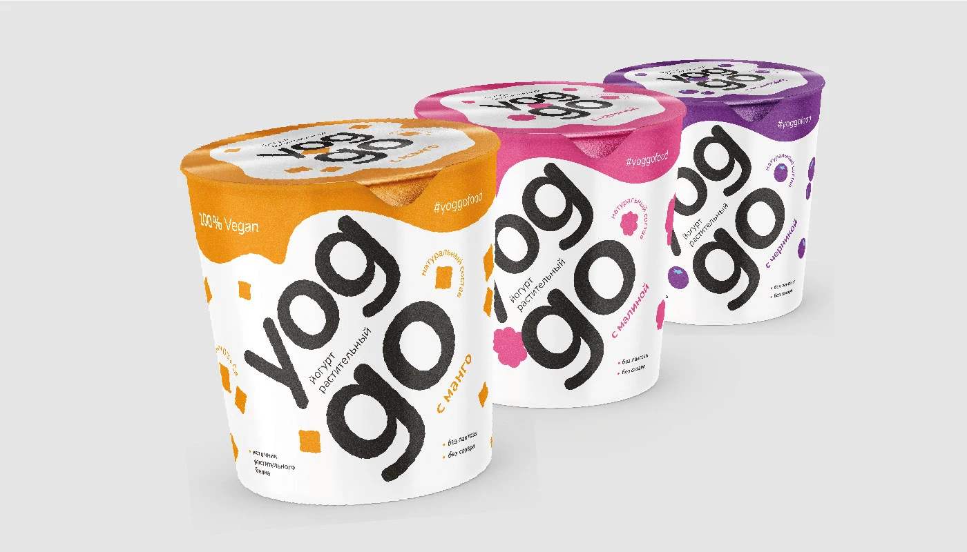 Дизайн упаковки растительных йогуртов | Package design — Изображение №5 — Брендинг, Графика на Dprofile