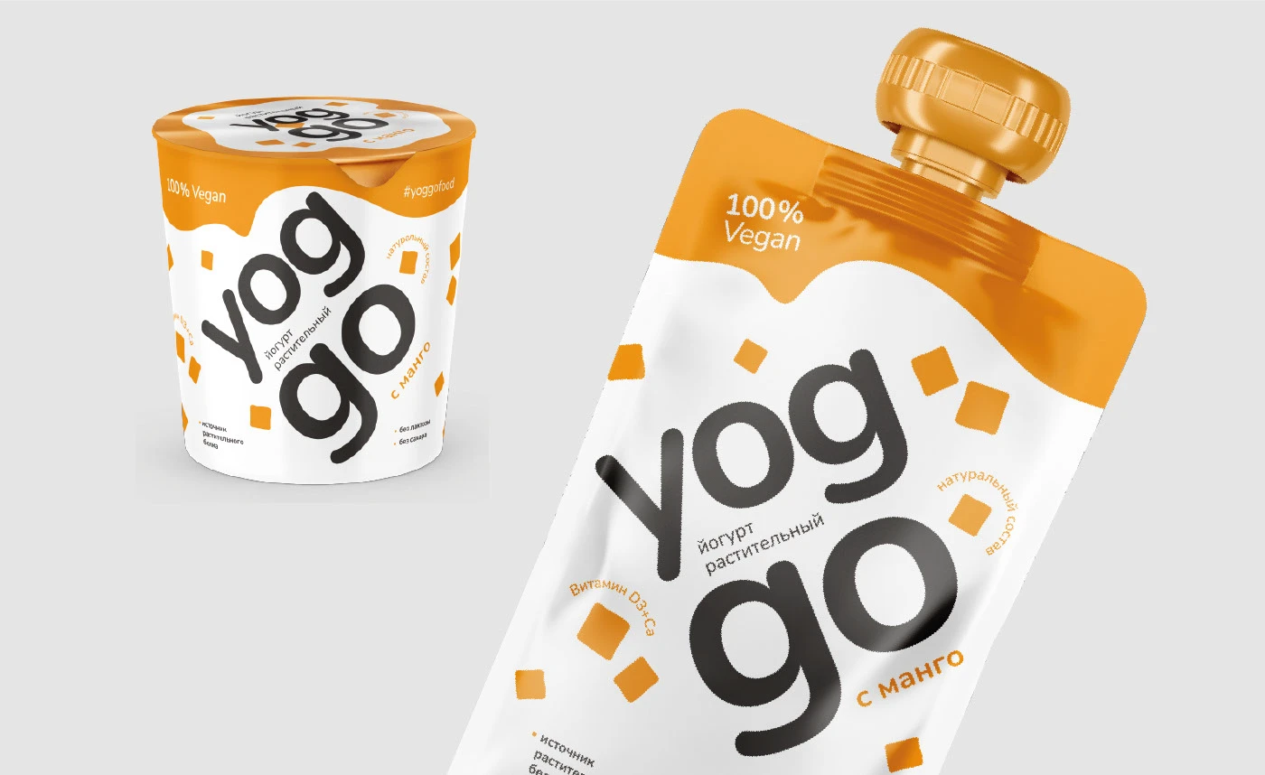 Дизайн упаковки растительных йогуртов | Package design — Изображение №9 — Брендинг, Графика на Dprofile