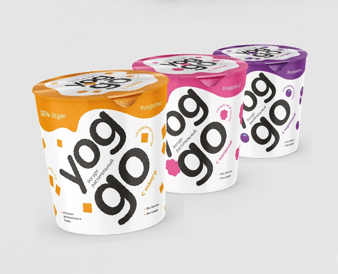 Дизайн упаковки растительных йогуртов | Package design — Брендинг, Графика на Dprofile