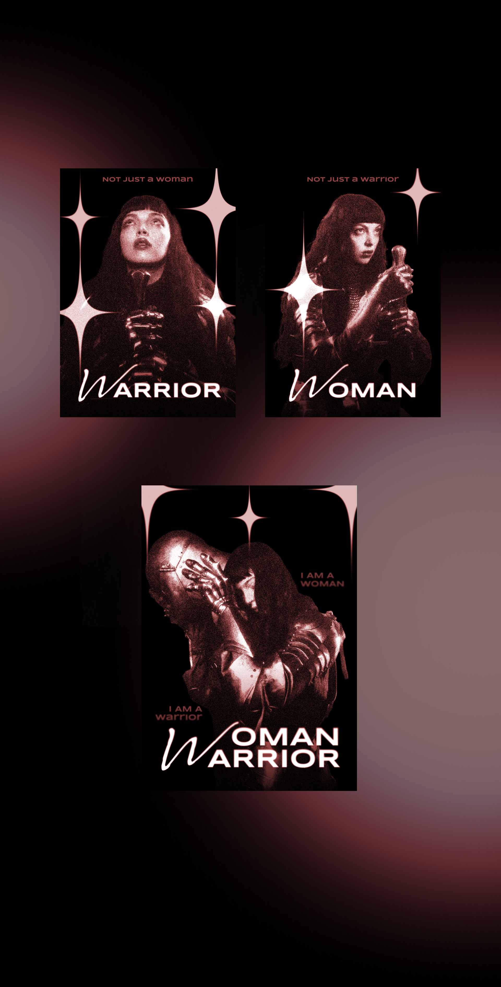 Poster collection "Woman & Warrior" — Изображение №2 — Графика на Dprofile
