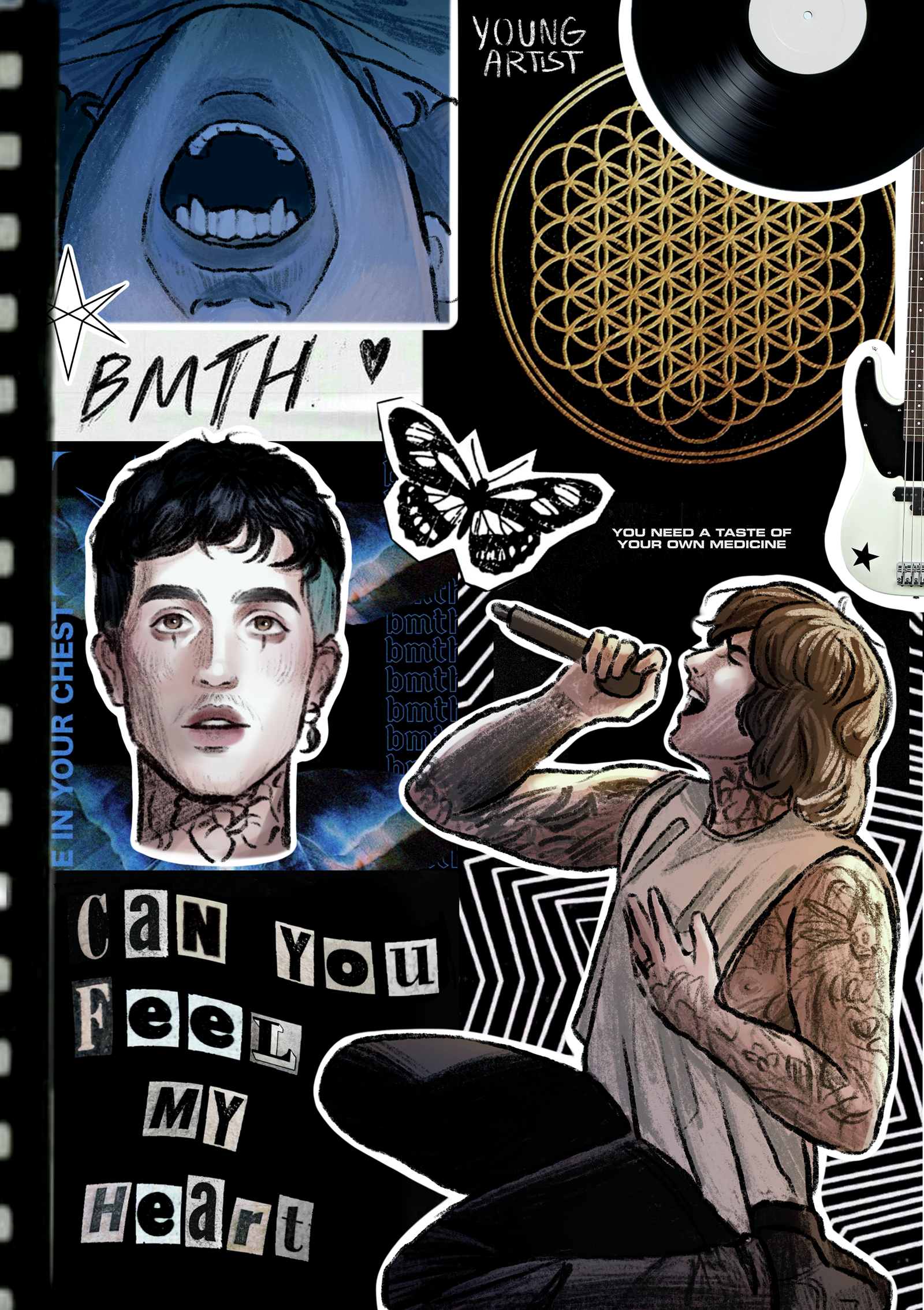 BMTH/Nirvana collages — Изображение №2 — Иллюстрация, Графика на Dprofile