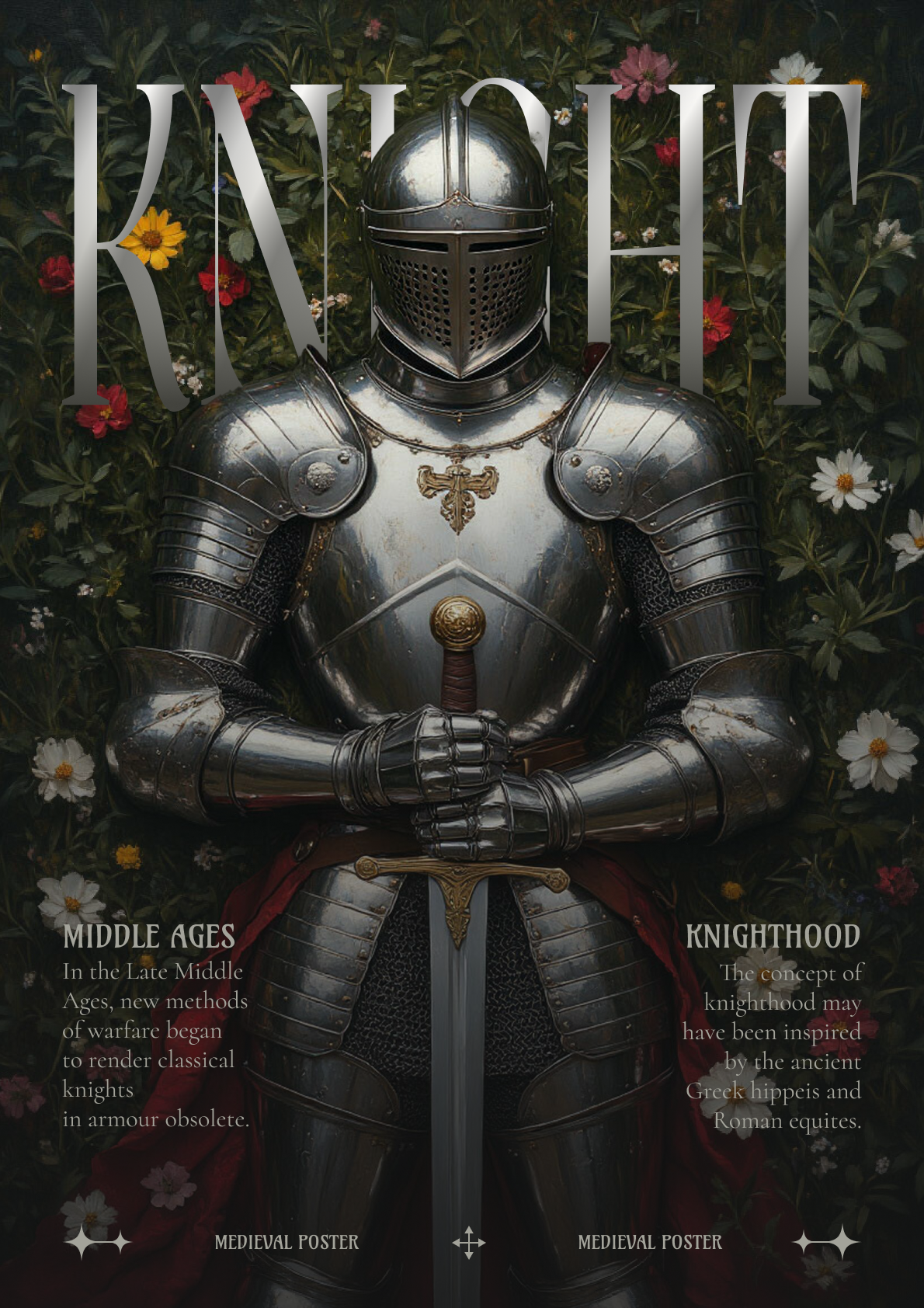 Knight poster — Изображение №1 — Графика на Dprofile