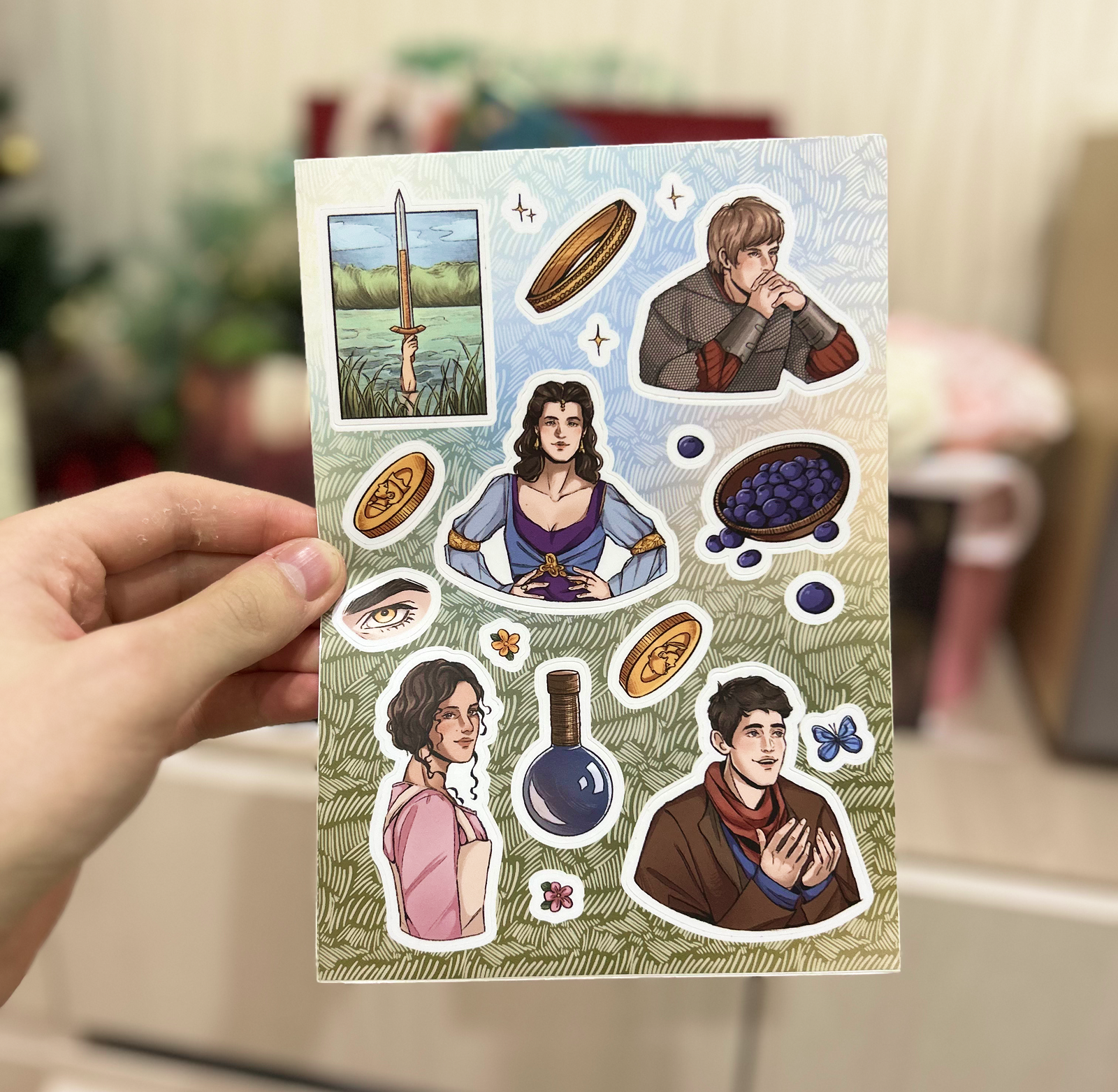 Illustrations for Merlin BBC Zine — Изображение №1 — Иллюстрация на Dprofile