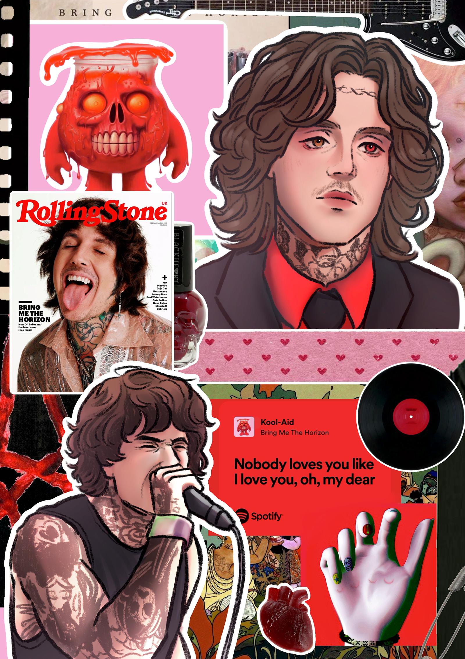 BMTH/Nirvana collages — Изображение №4 — Иллюстрация, Графика на Dprofile