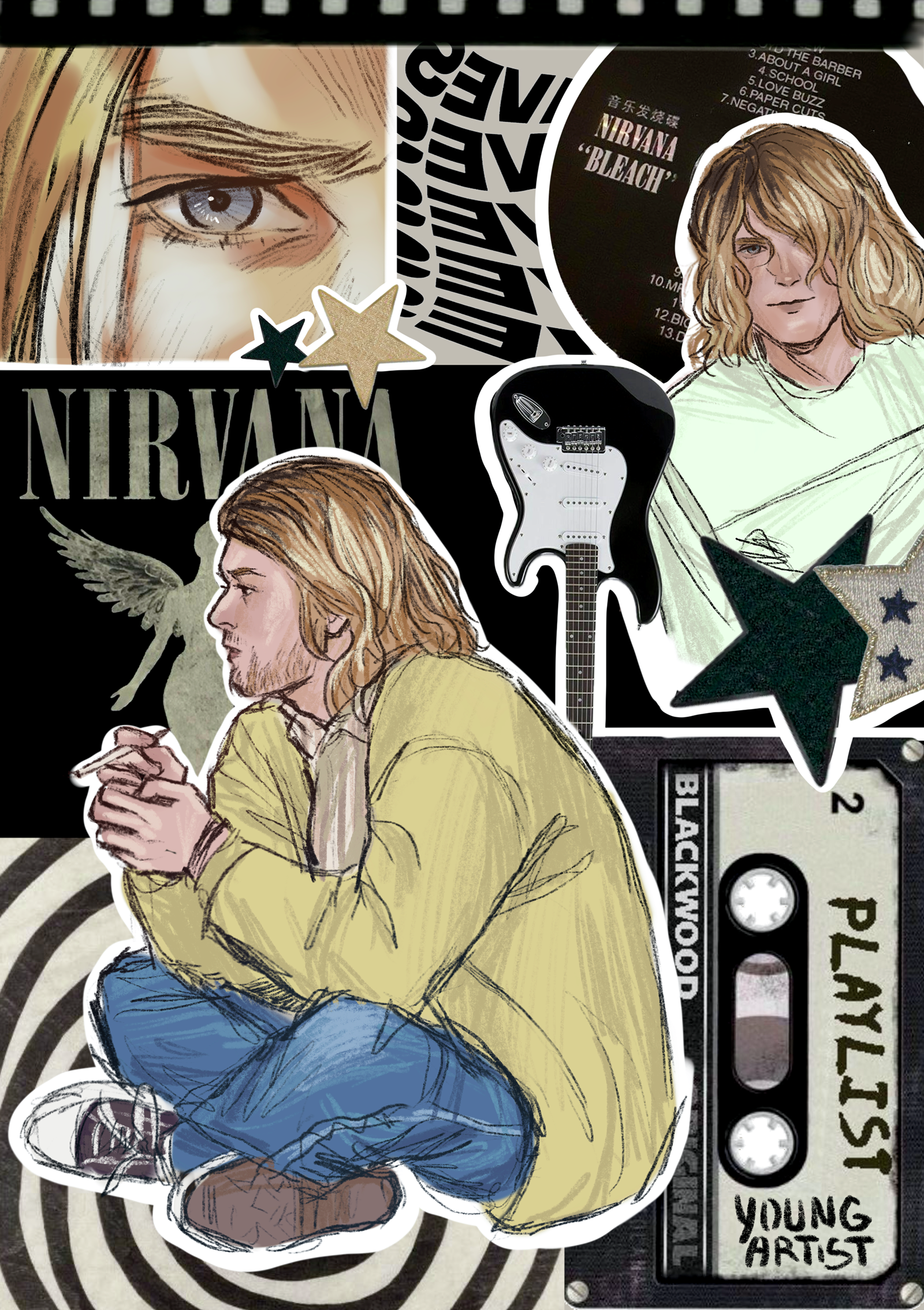 BMTH/Nirvana collages — Изображение №3 — Иллюстрация, Графика на Dprofile