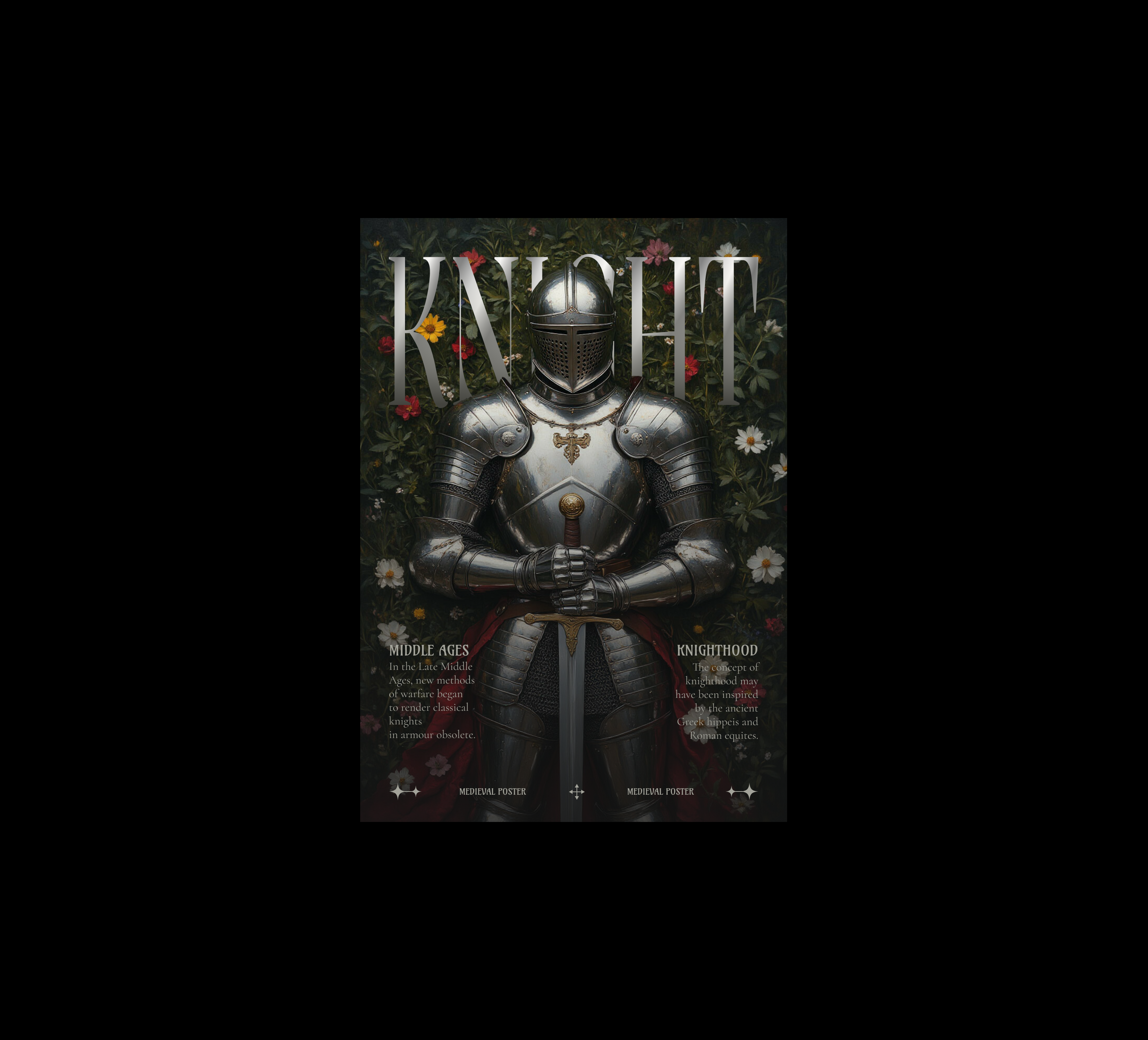 Knight poster — Изображение №2 — Графика на Dprofile