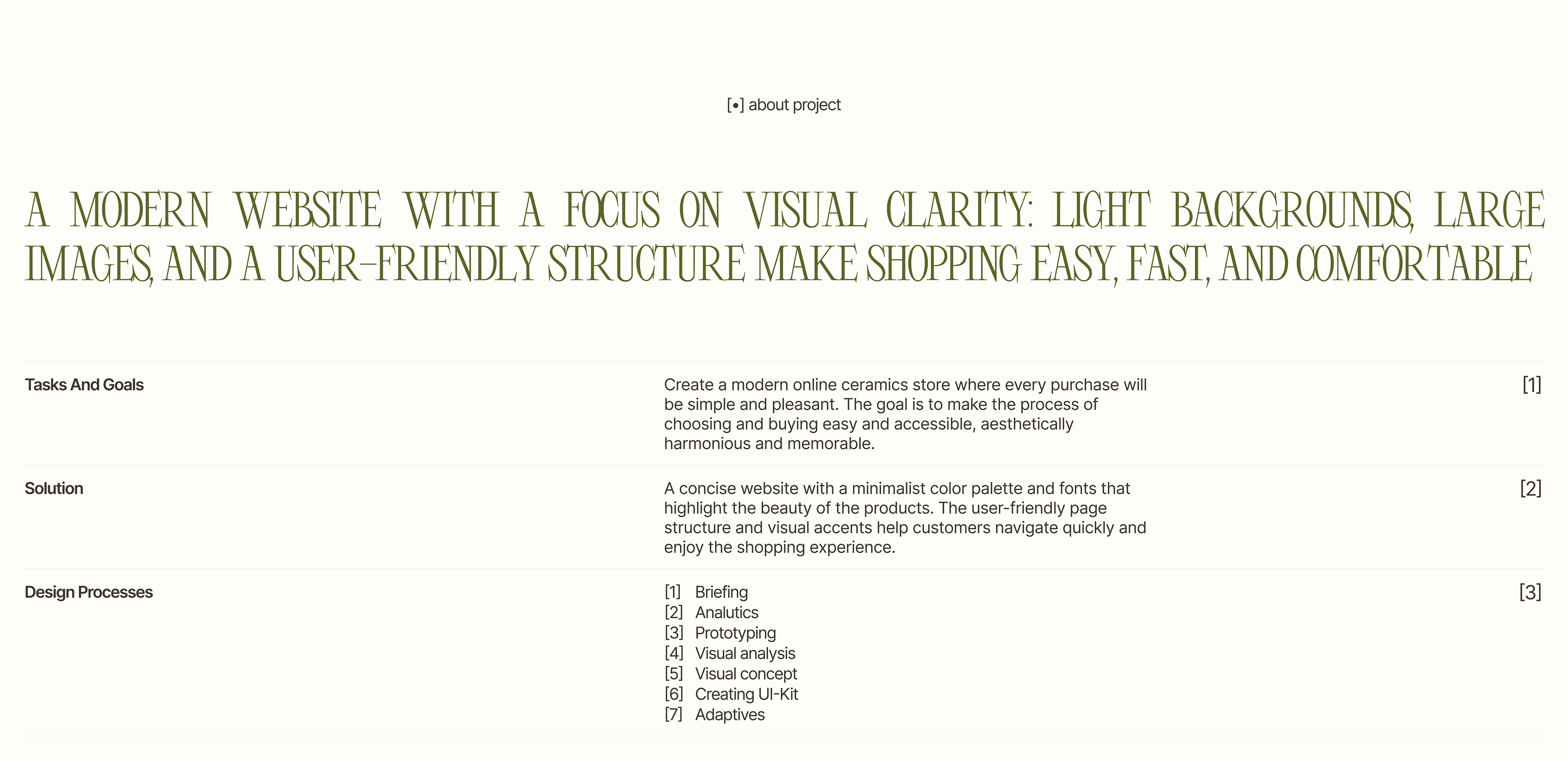 Online ceramics store | e-commercy design — Изображение №3 — Интерфейсы, Графика на Dprofile