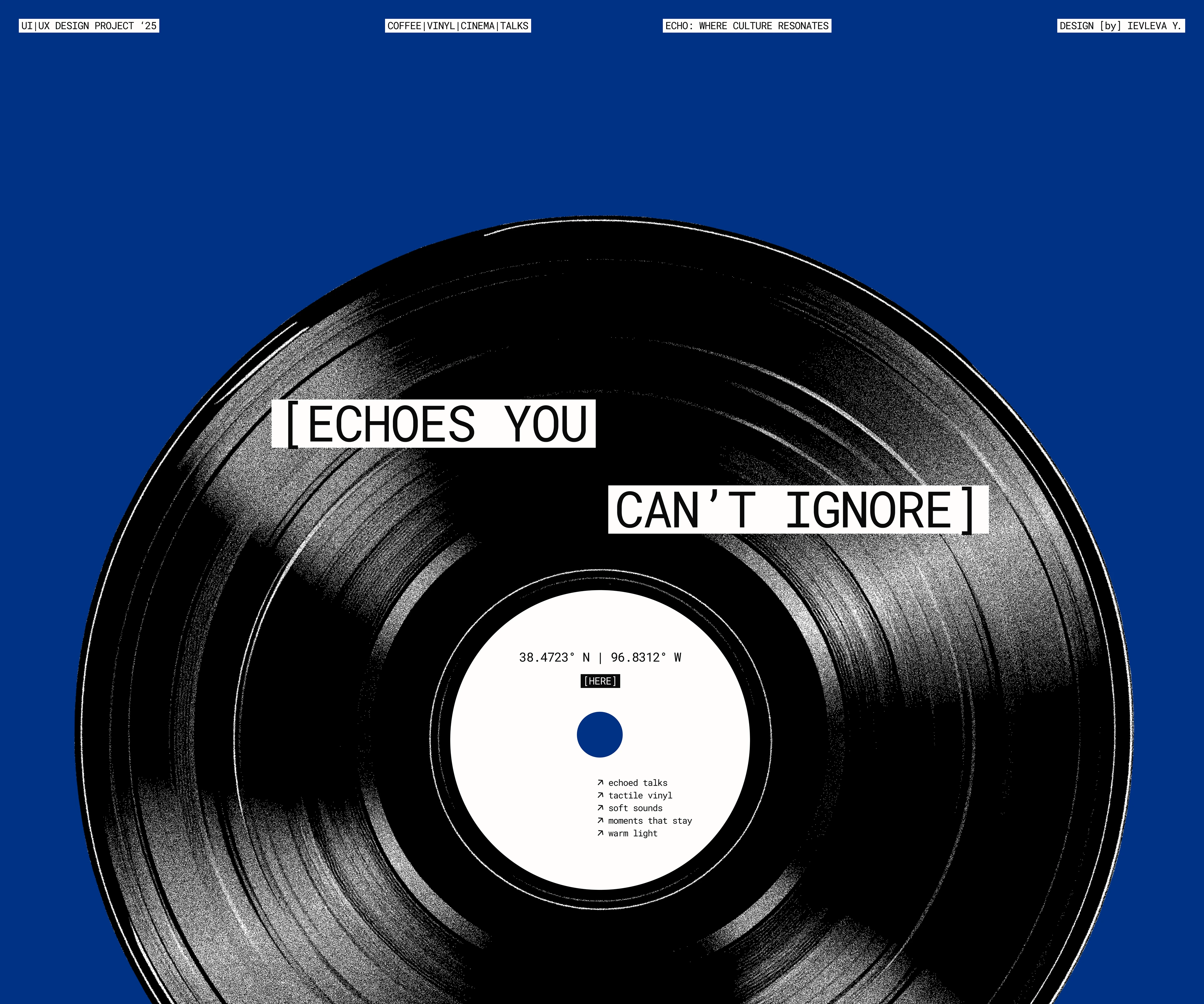 Echo Coffee Shop — Website UI/UX & E-commerce Design — Изображение №1 — Интерфейсы на Dprofile