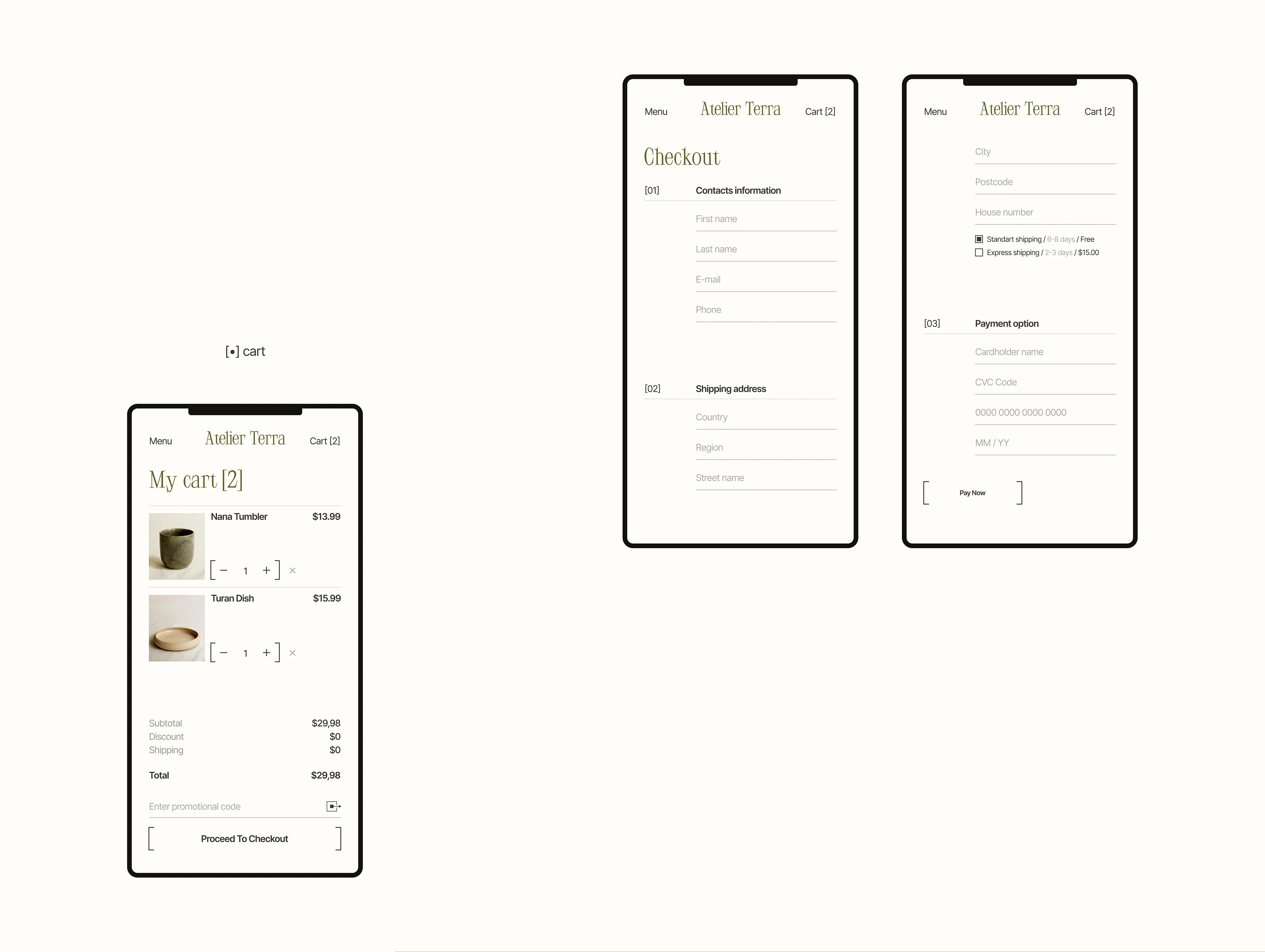 Online ceramics store | e-commercy design — Изображение №13 — Интерфейсы, Графика на Dprofile