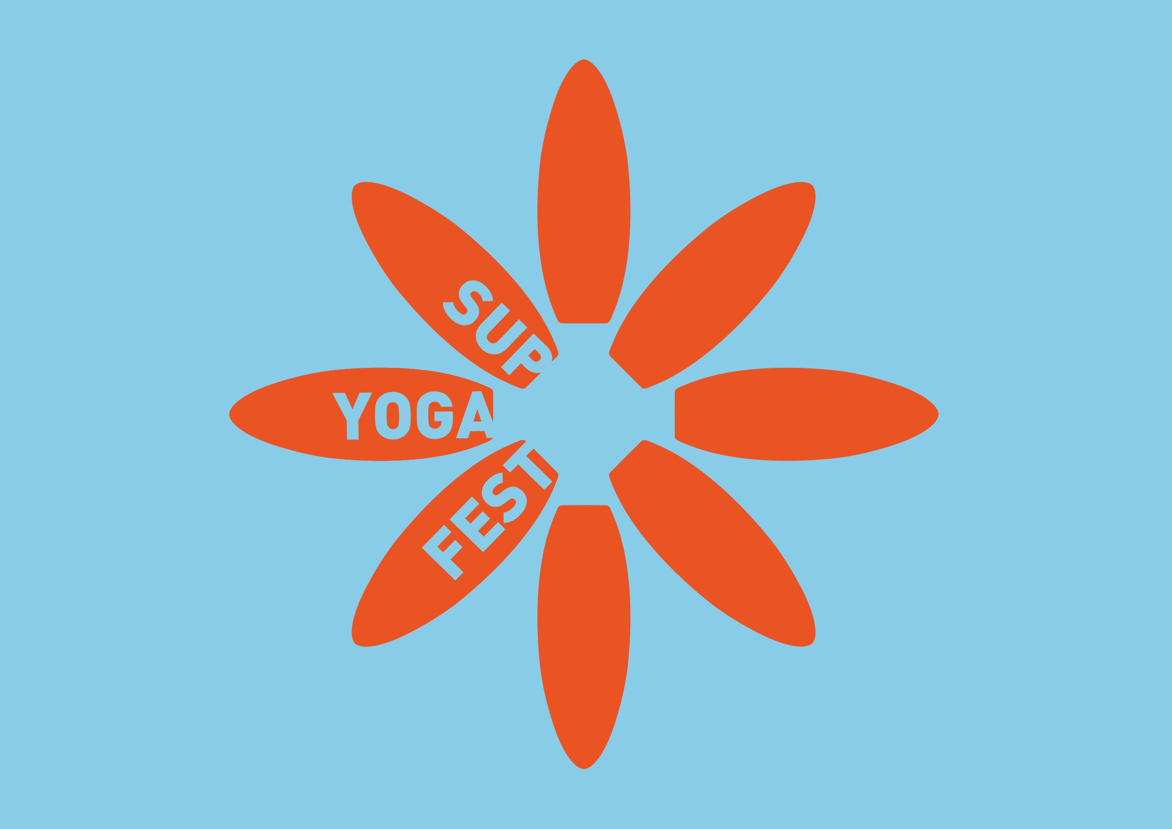 SUP YOGA FEST — Изображение №1 — Брендинг, Графика на Dprofile