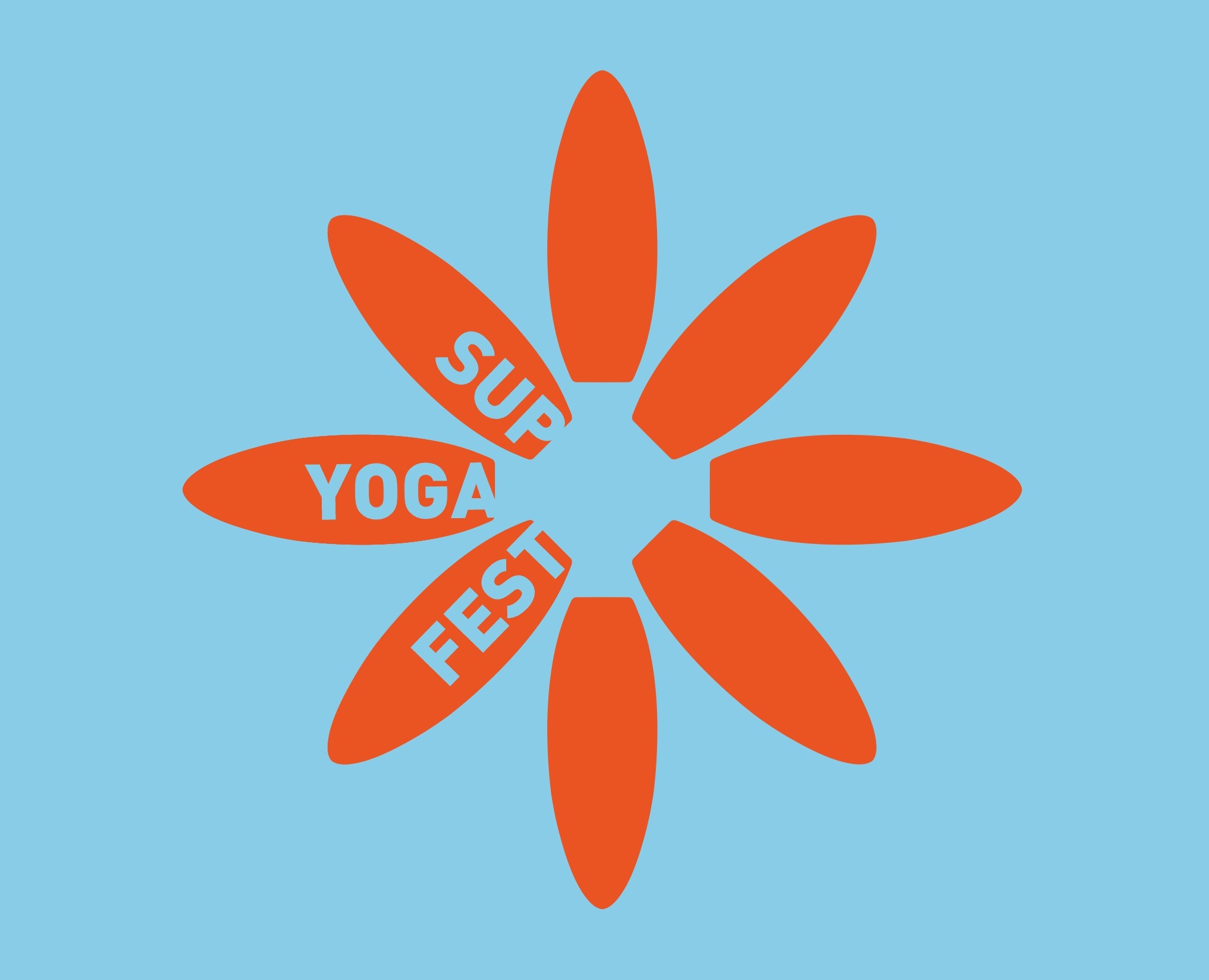 SUP YOGA FEST — Брендинг, Графика на Dprofile