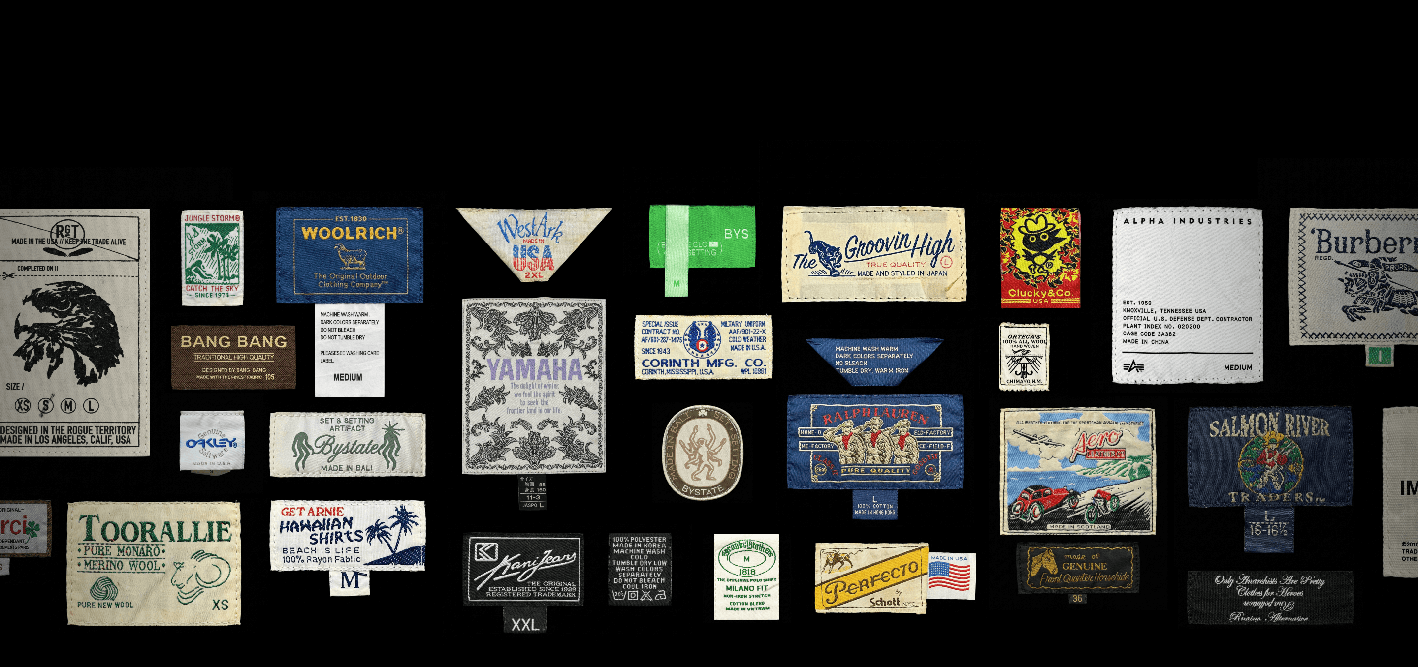 Хорошие вещи — это старые вещи. Ресерч по лейблам — Изображение №25 — Брендинг, Графика на Dprofile