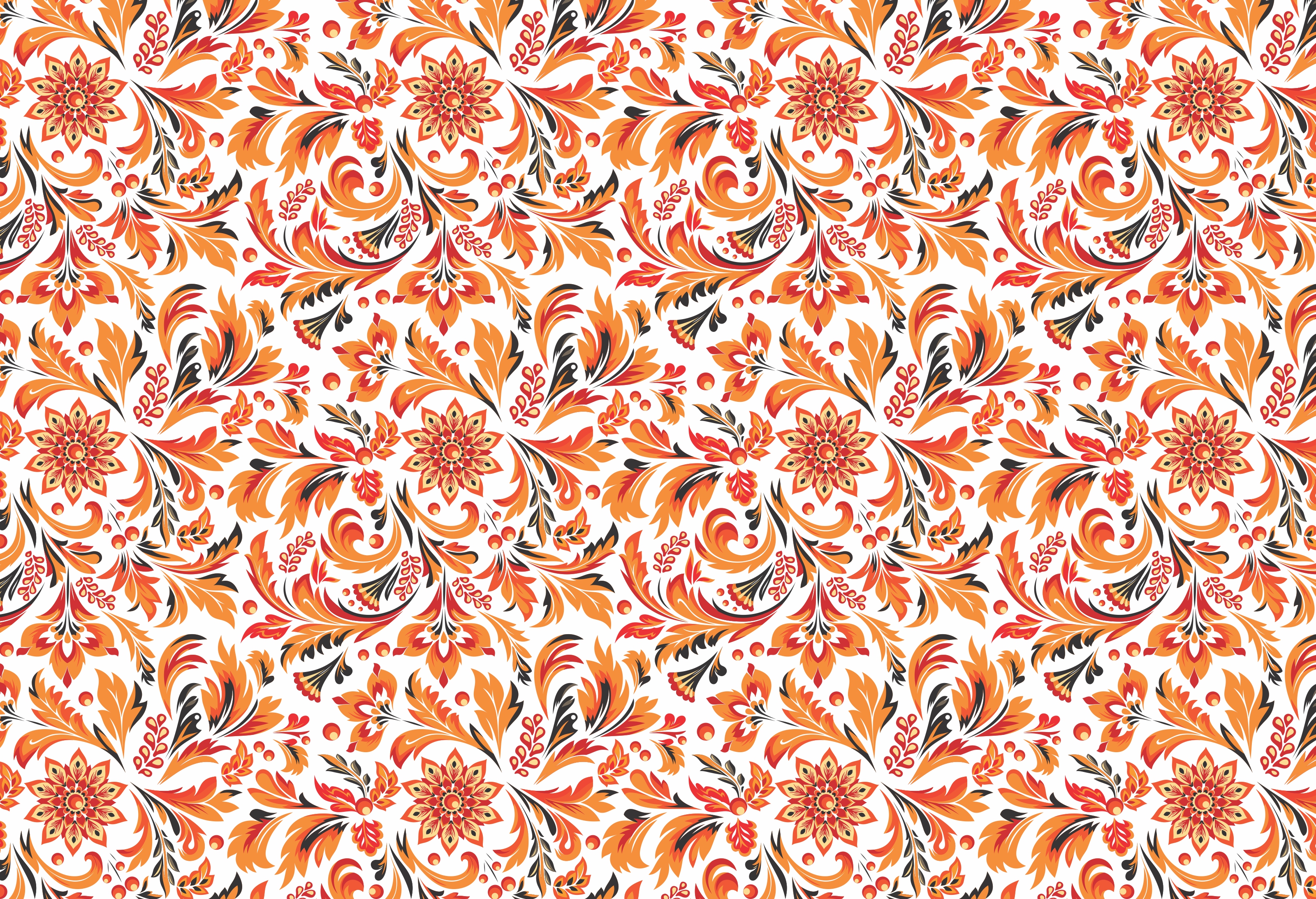 Паттерн в русском стиле — Изображение №4 — Иллюстрация, Графика на Dprofile