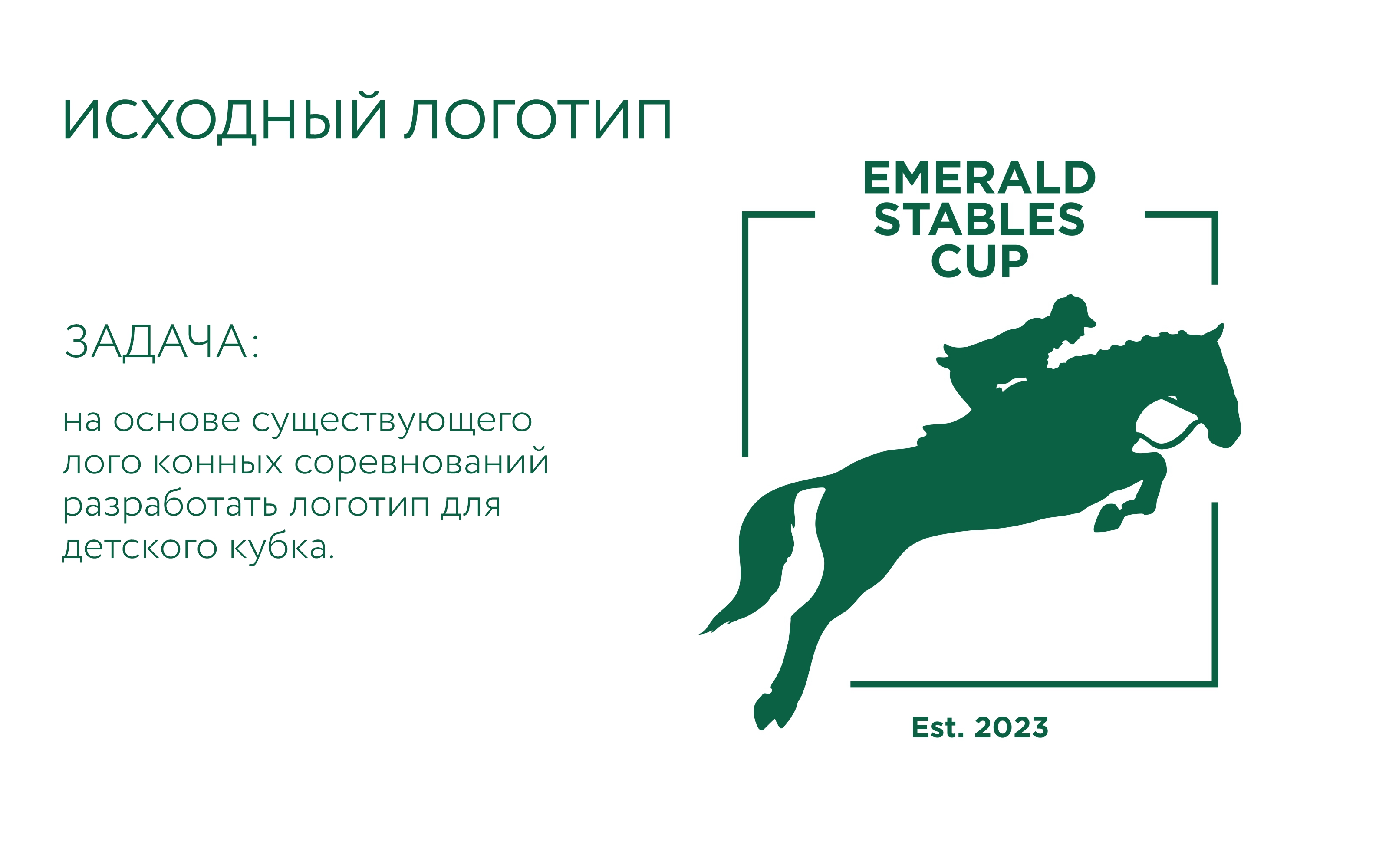 Логотип для детского кубка по конкуру — Изображение №2 — Брендинг, Иллюстрация на Dprofile