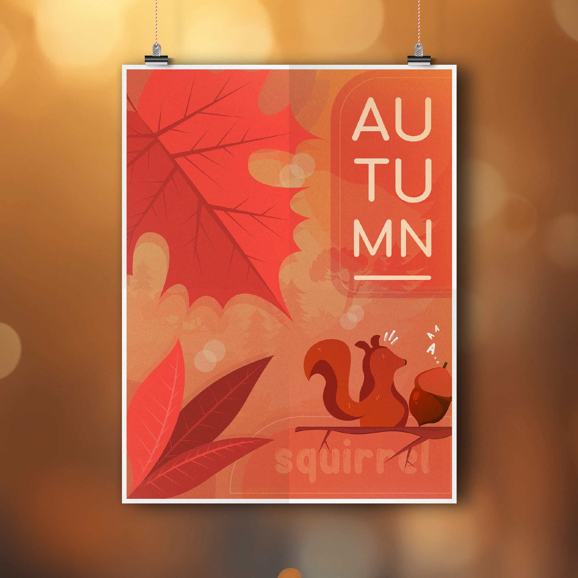 Autumn | Poster — Изображение №1 — Иллюстрация на Dprofile