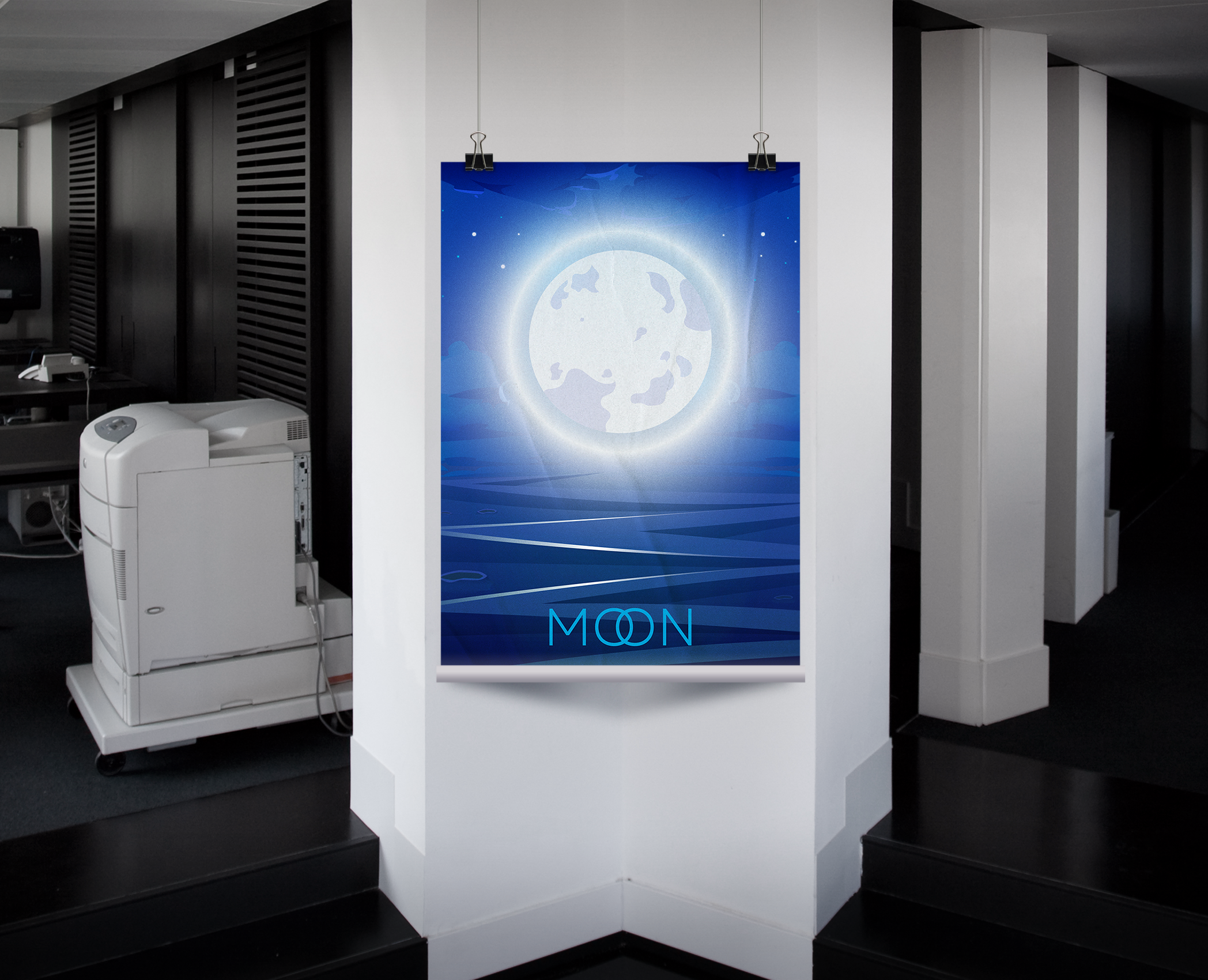 Satellite Project | Poster — Иллюстрация, Графика на Dprofile