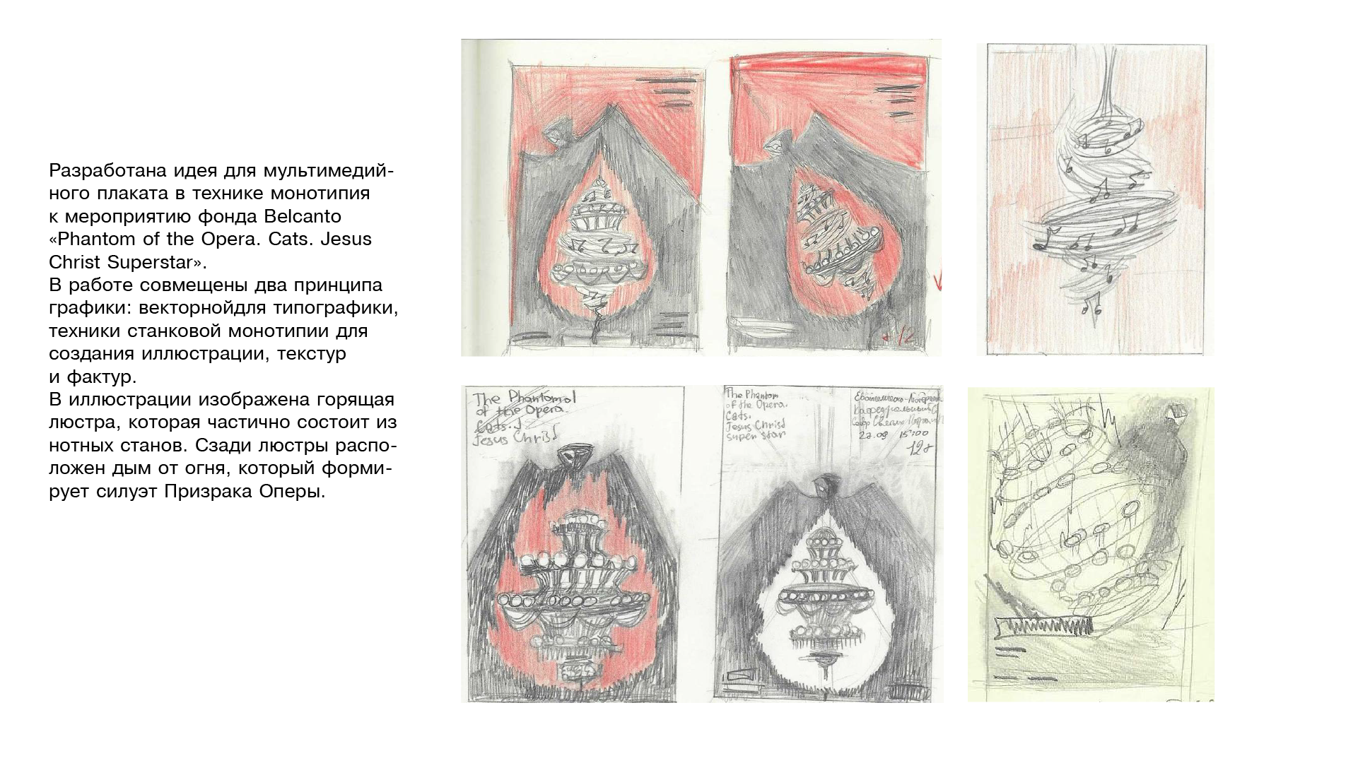 Мультимедийный плакат Призрак Оперы — Изображение №2 — Графика, Маркетинг на Dprofile