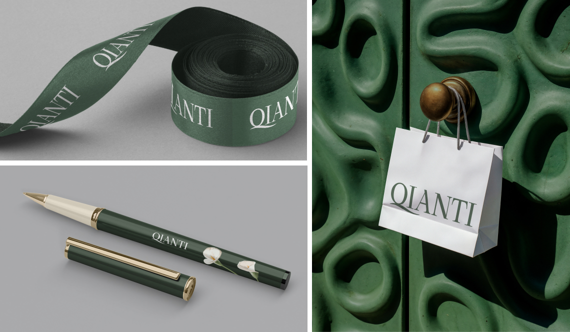 Цветочный магазин QIANTI — Изображение №6 — Брендинг, Иллюстрация на Dprofile