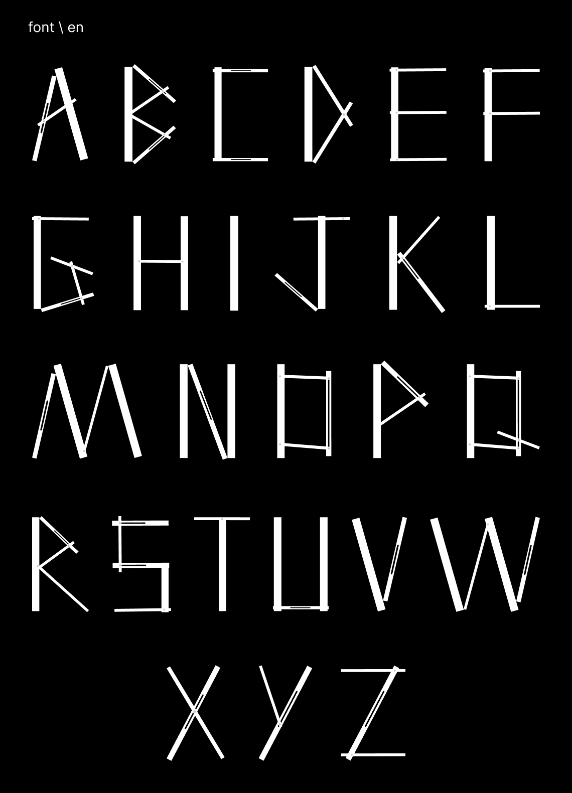 Шрифт Molbert — Изображение №4 — Графика на Dprofile