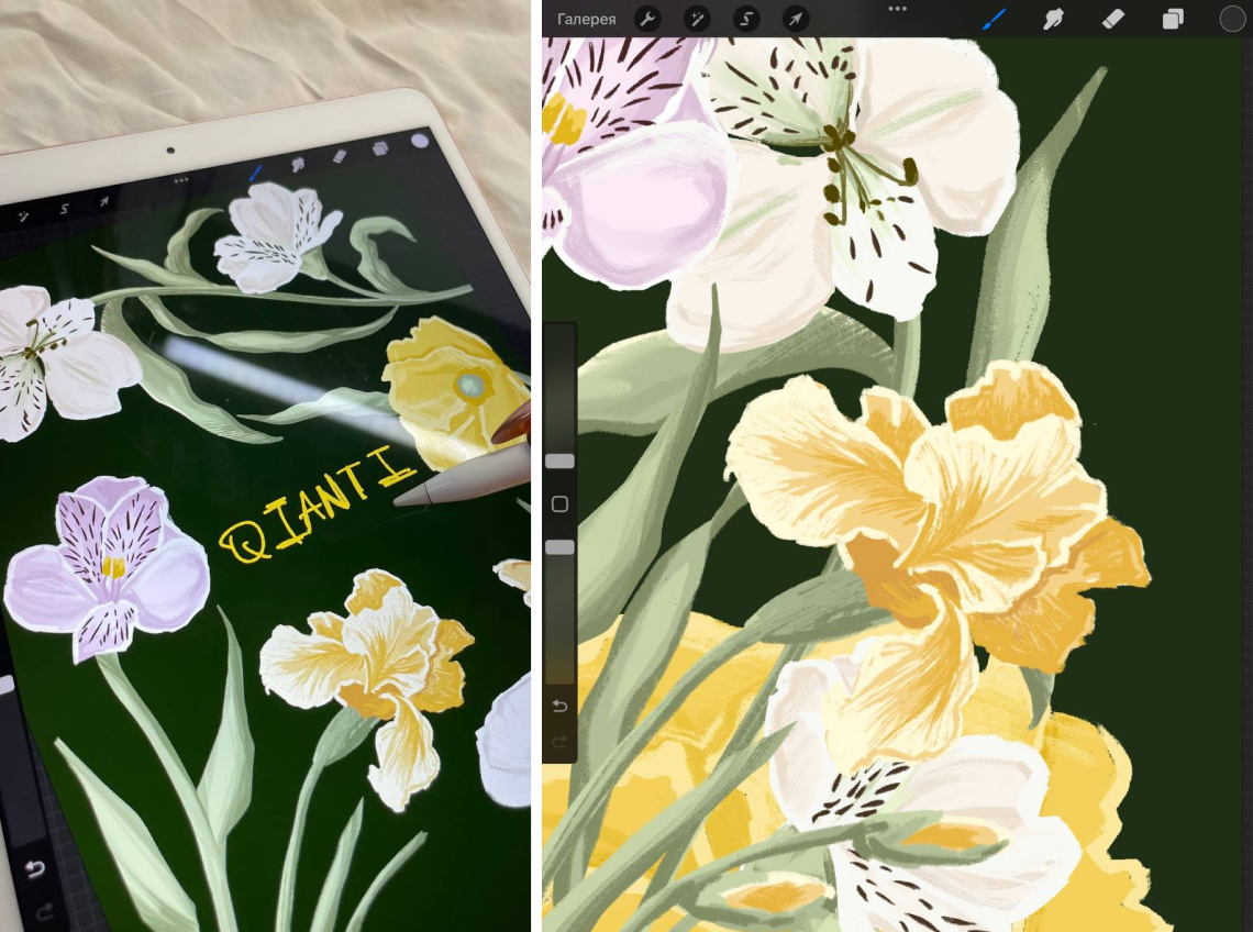 Цветочный магазин QIANTI — Изображение №3 — Брендинг, Иллюстрация на Dprofile