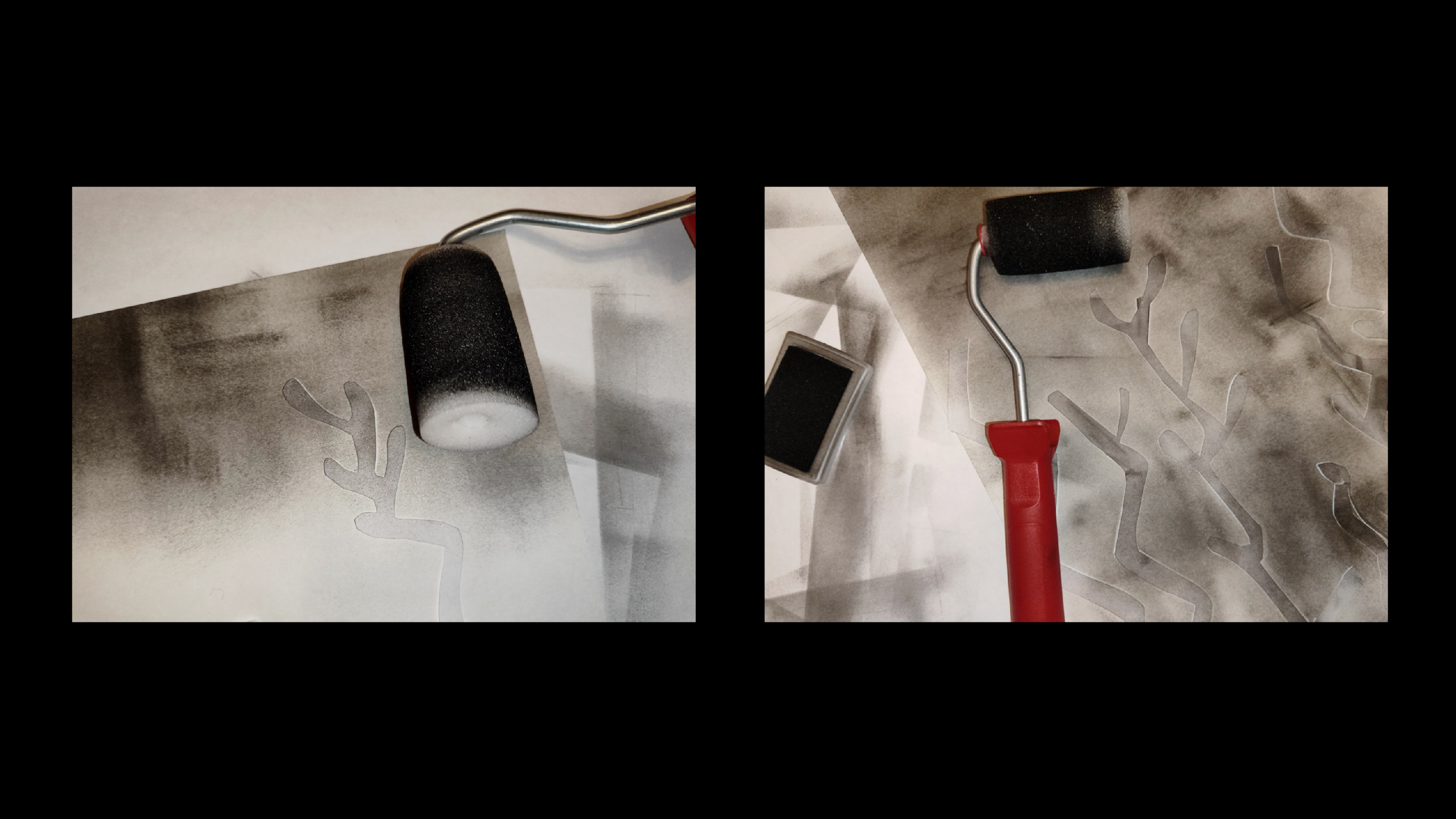 Техника трафарета. Графическая серия. — Изображение №3 — Графика на Dprofile