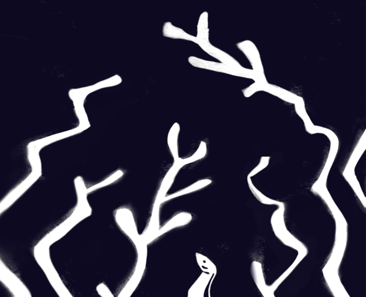 Техника трафарета. Графическая серия. на Dprofile