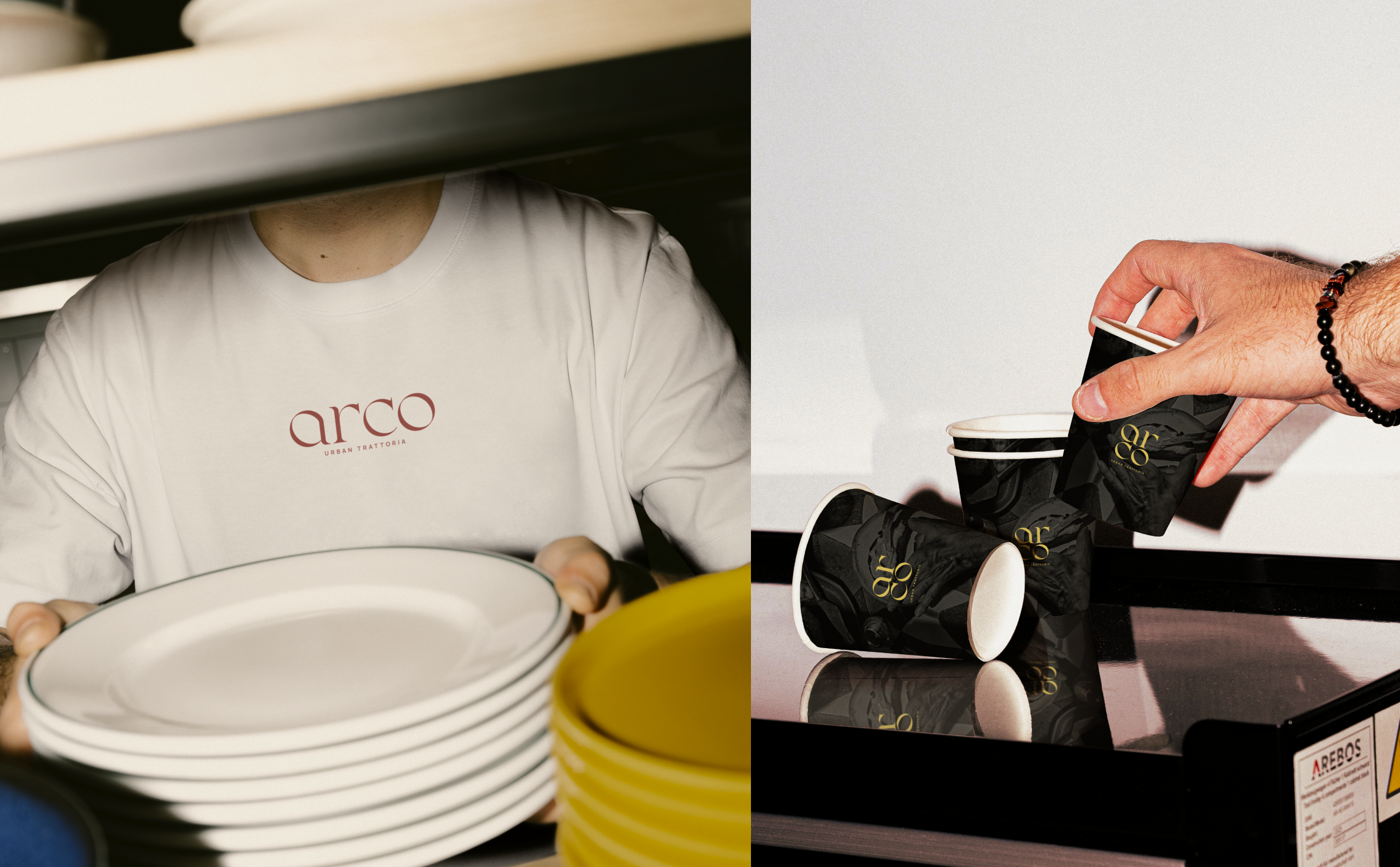 Айдентика для траттории ARCO — Изображение №6 — Брендинг на Dprofile