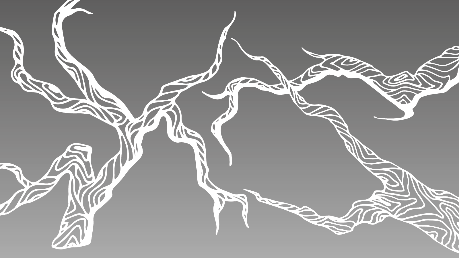 Шрифт из веток деревьев — Изображение №3 — Иллюстрация, Графика на Dprofile