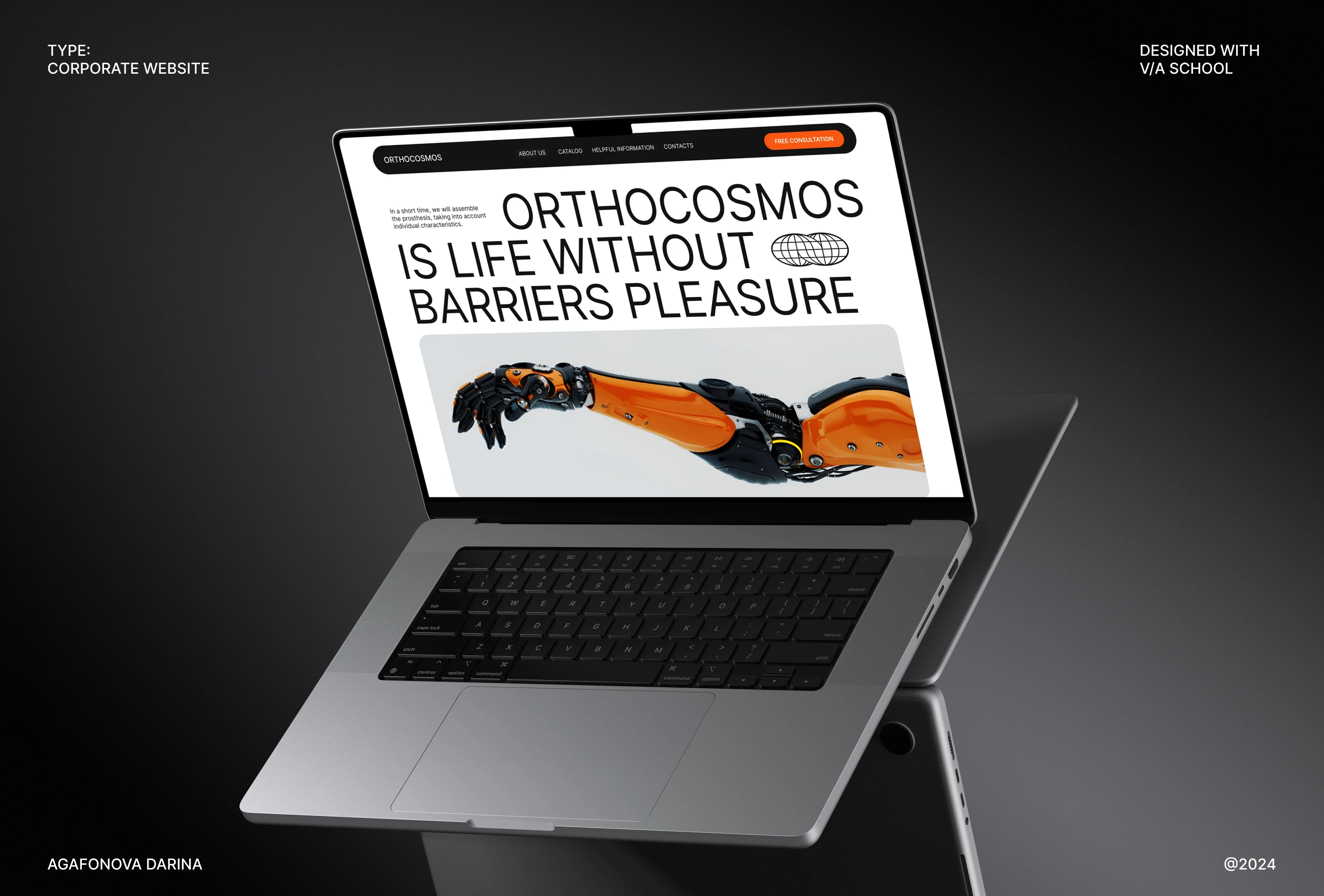 Ortocosmos | Web design — Изображение №1 — Интерфейсы на Dprofile