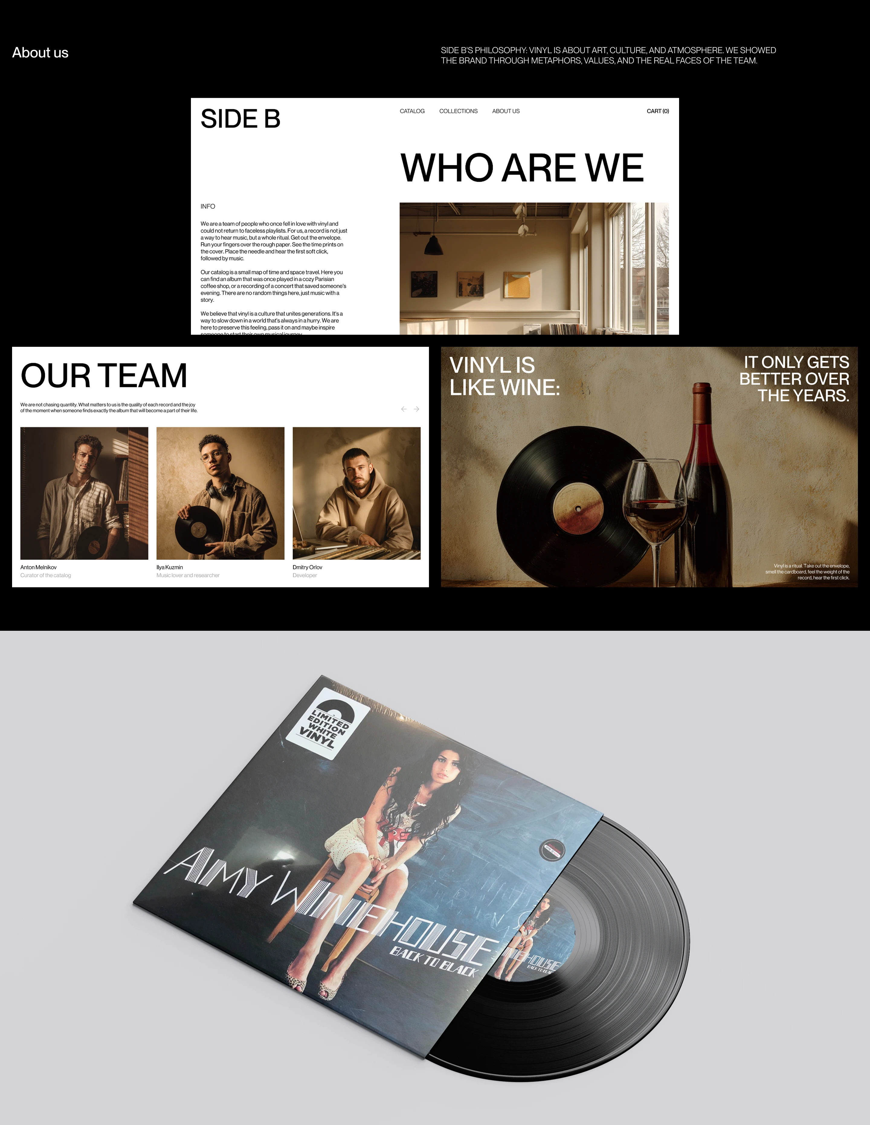 SIDE B — E-commerce Experience for Vinyl Culture — Изображение №4 — Интерфейсы на Dprofile