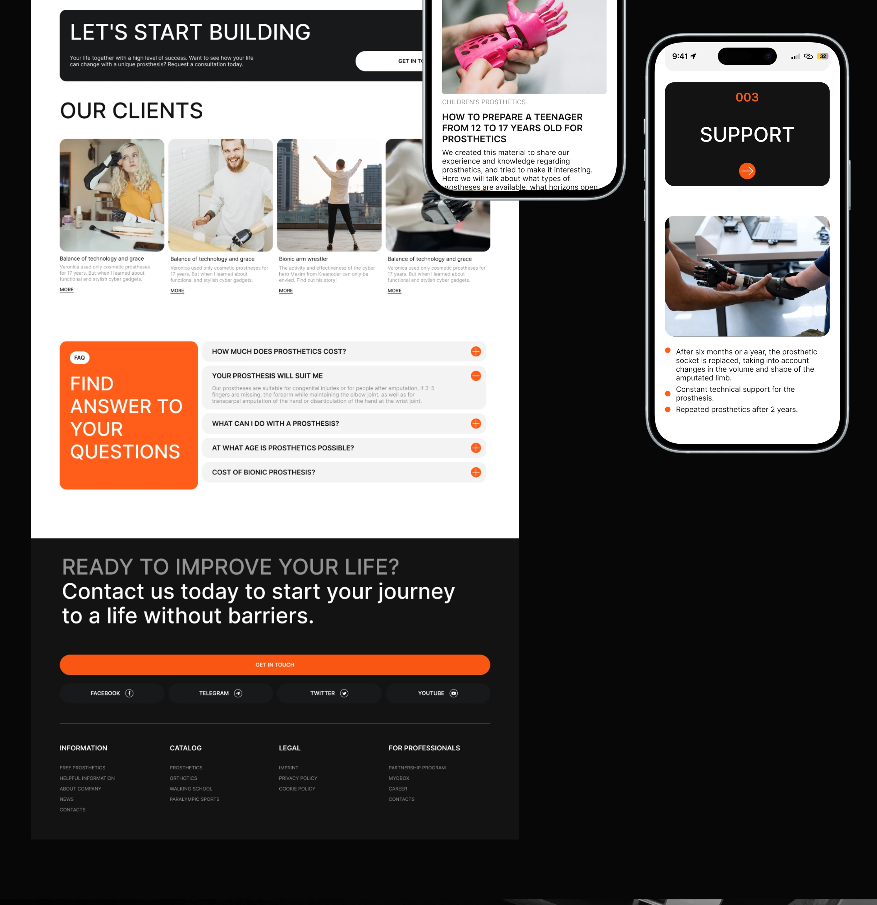 Ortocosmos | Web design — Изображение №21 — Интерфейсы на Dprofile