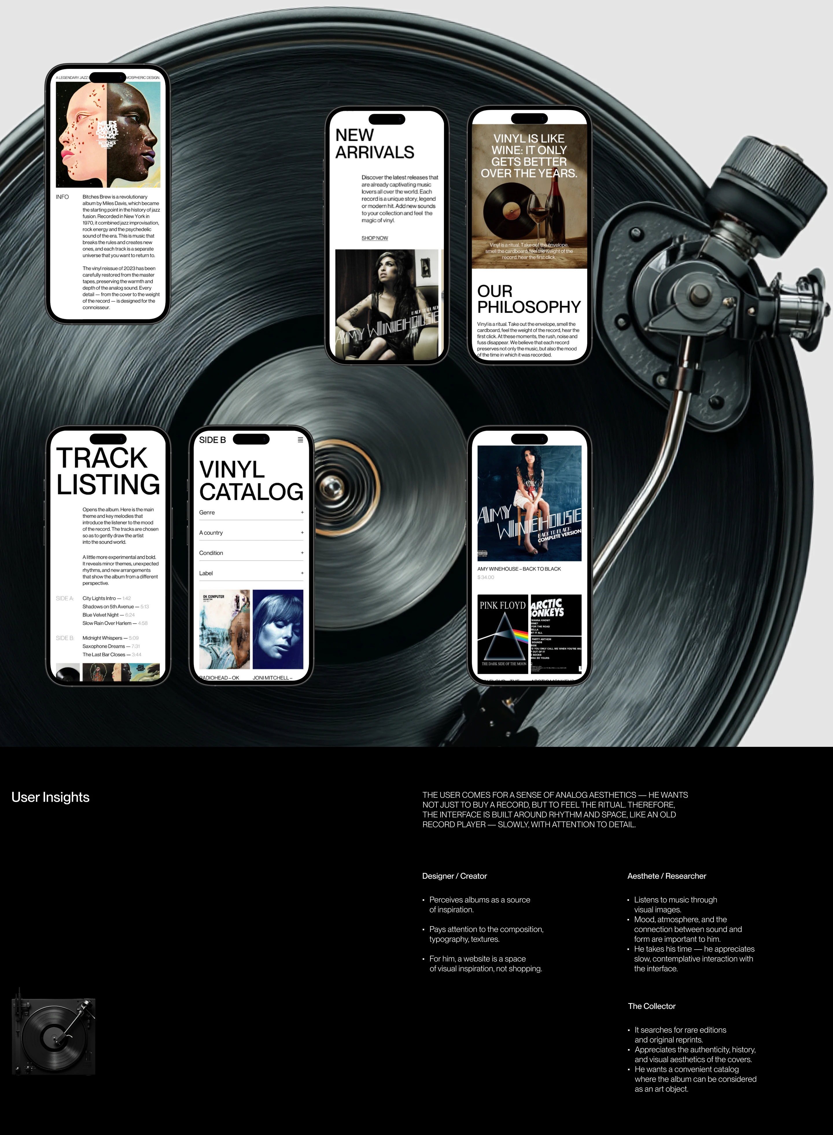 SIDE B — E-commerce Experience for Vinyl Culture — Изображение №2 — Интерфейсы на Dprofile