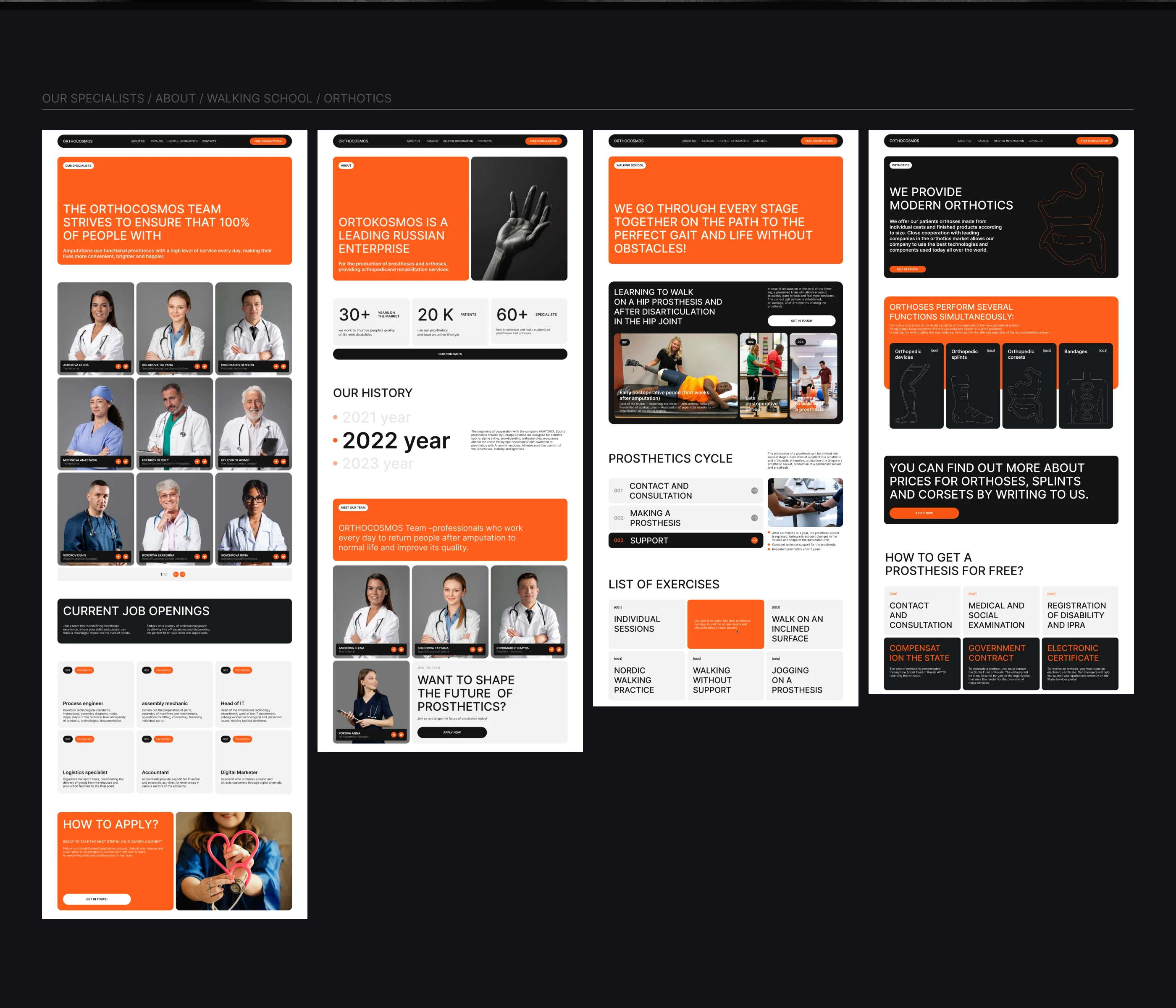 Ortocosmos | Web design — Изображение №23 — Интерфейсы на Dprofile
