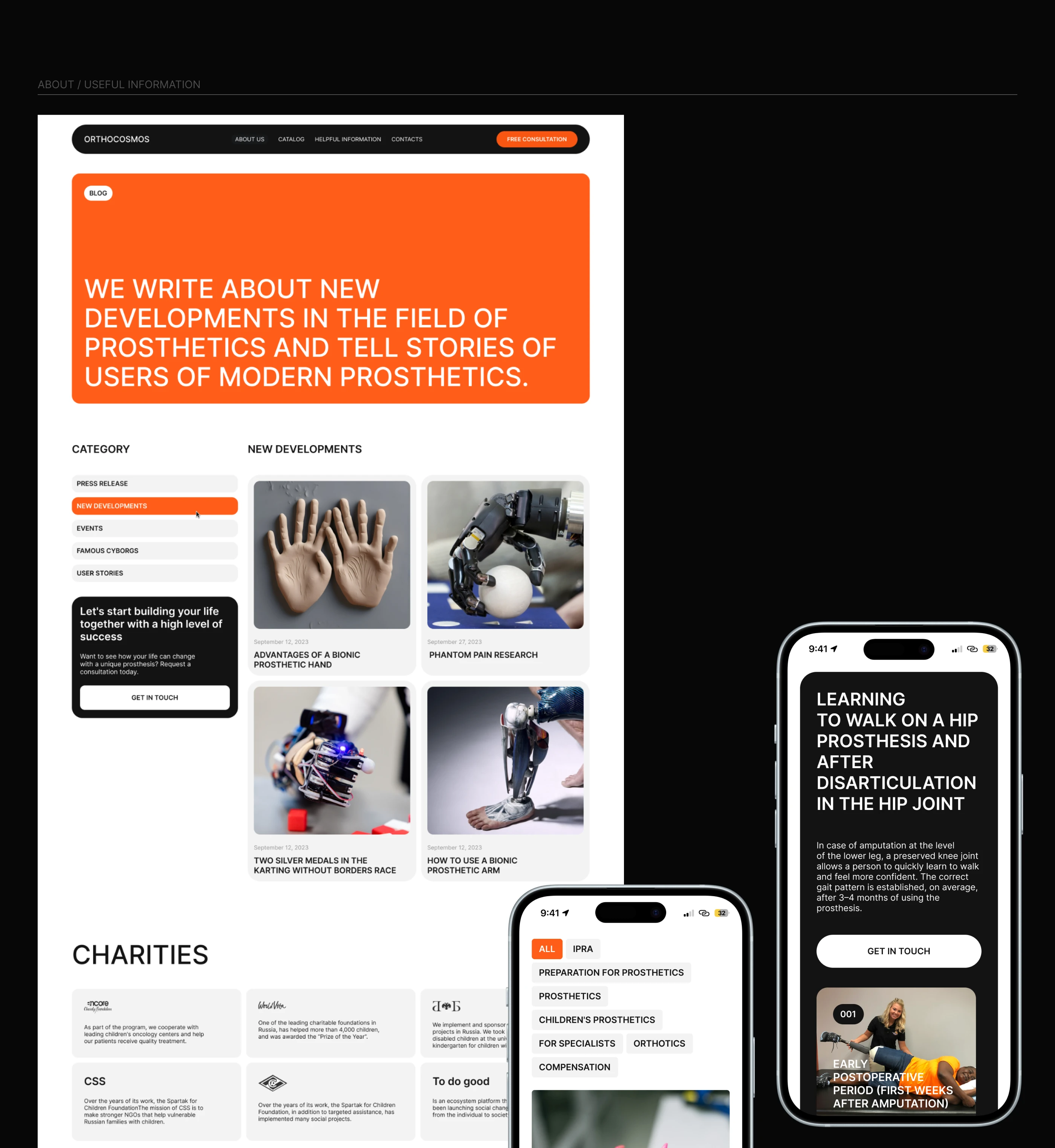 Ortocosmos | Web design — Изображение №20 — Интерфейсы на Dprofile