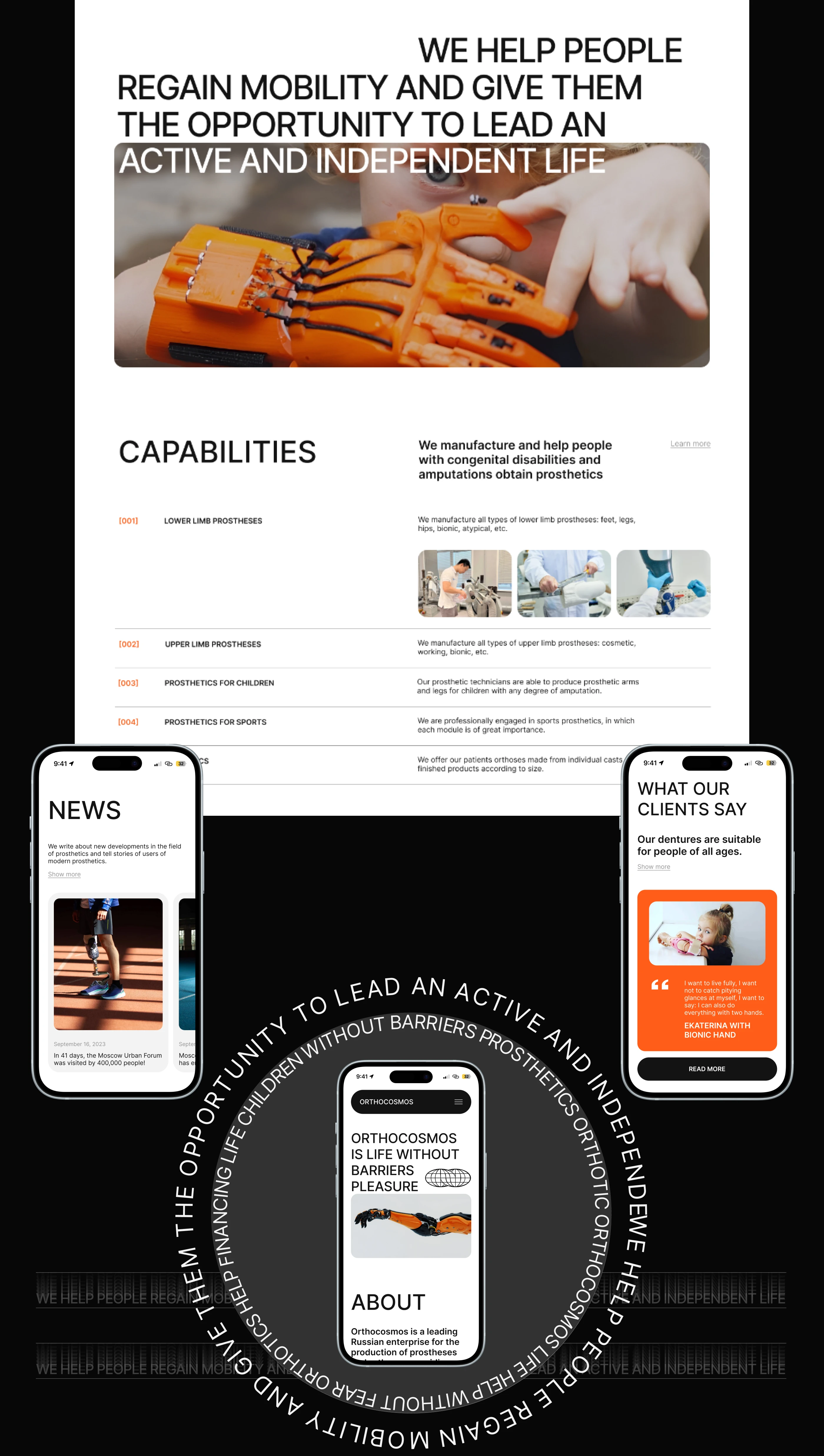 Ortocosmos | Web design — Изображение №5 — Интерфейсы на Dprofile